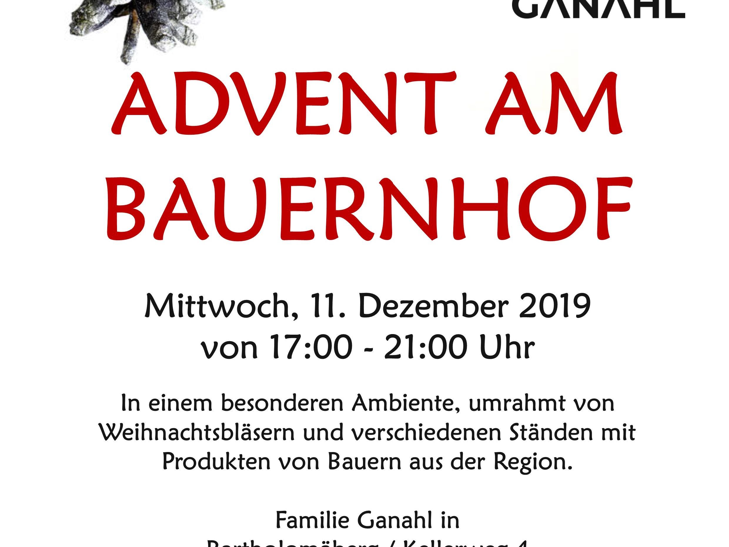 Advent am Bauernhof