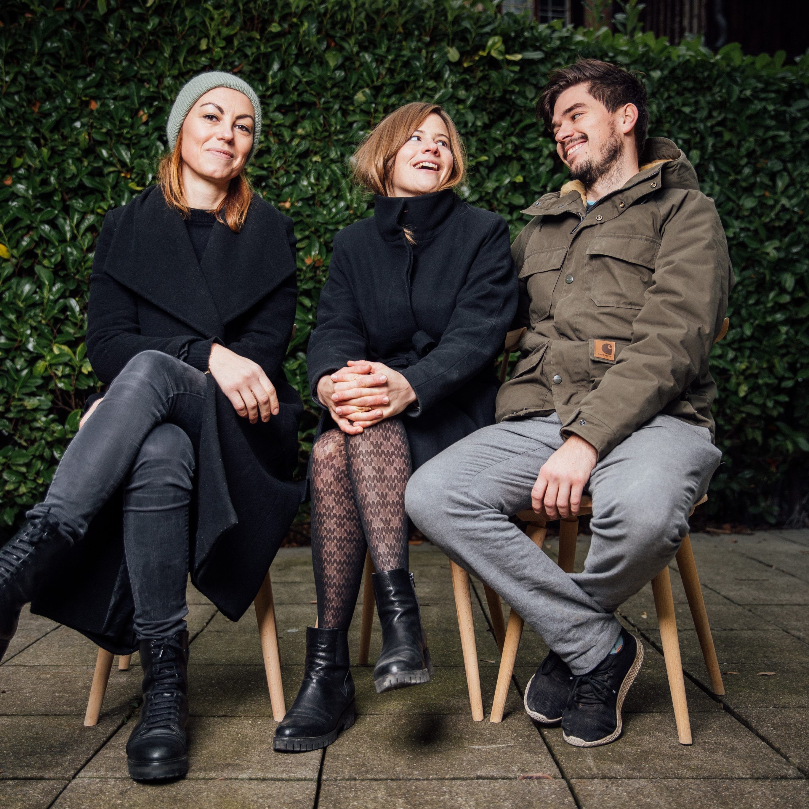 Milena Broger, Theresa Feuerstein, Erik Pedersen