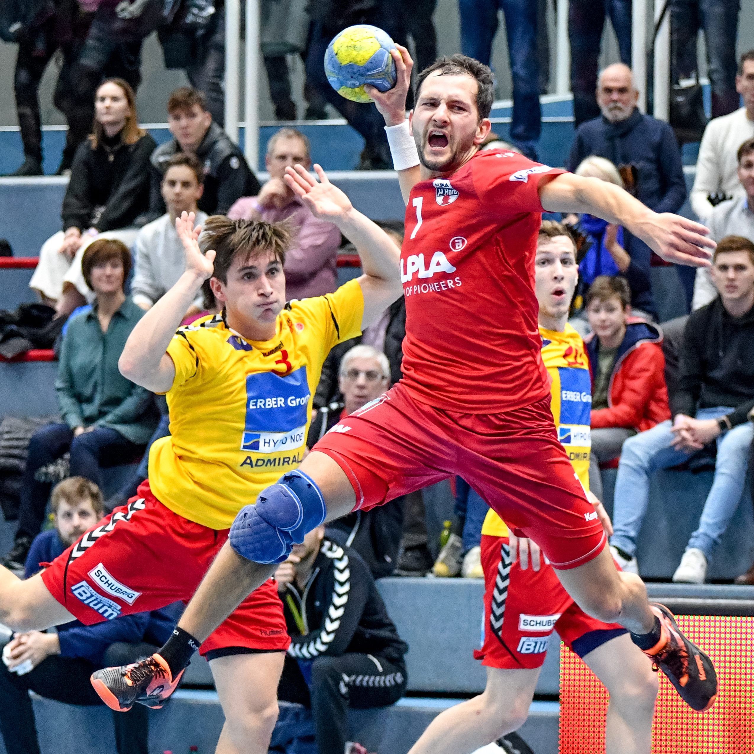 Luca Raschle und Co feierten im Spitzenspiel gegen Krems einen wichtigen Sieg.