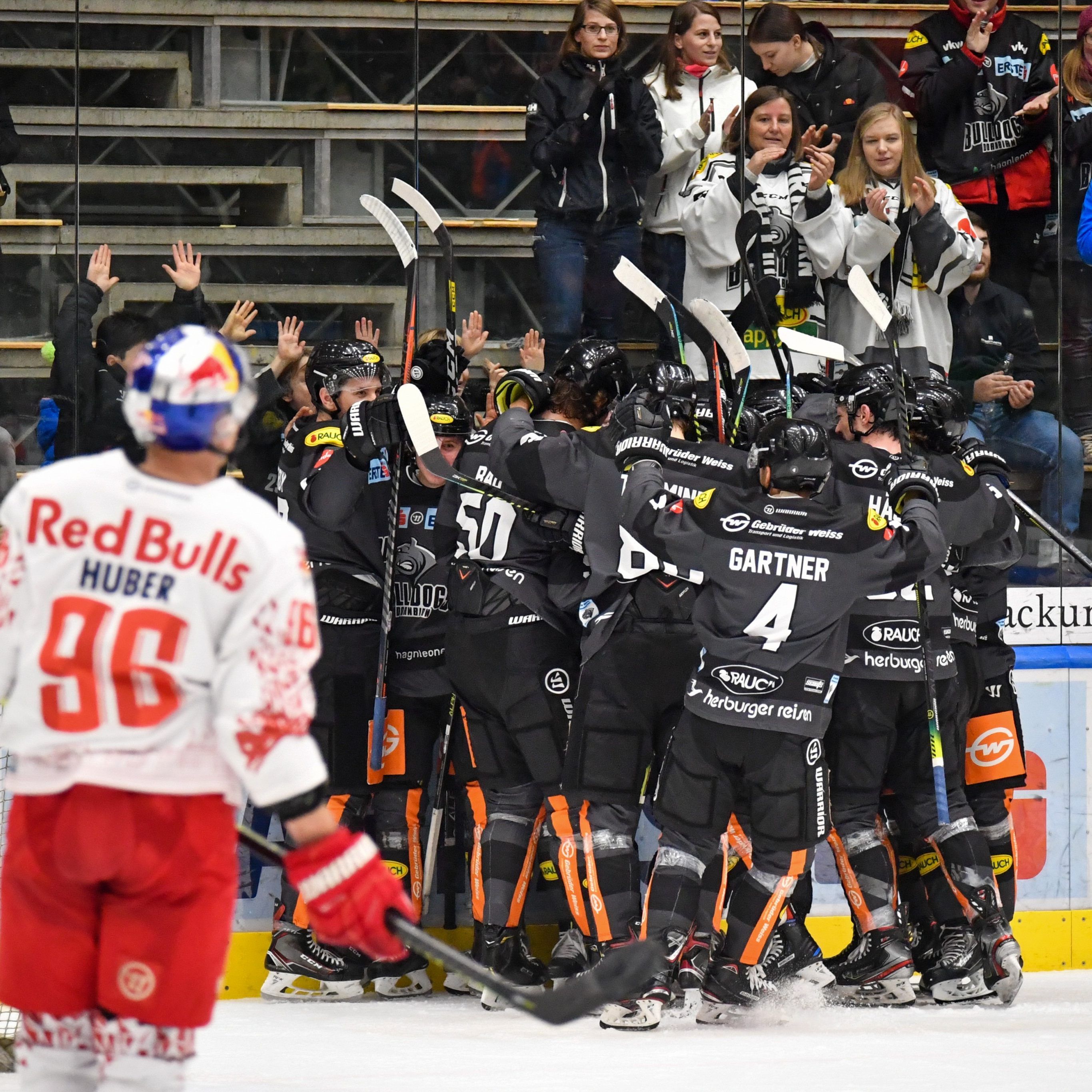 Die Bulldogs jubelten zum zweiten Mal in dieser Saison über einen Sieg gegen Salzburg.