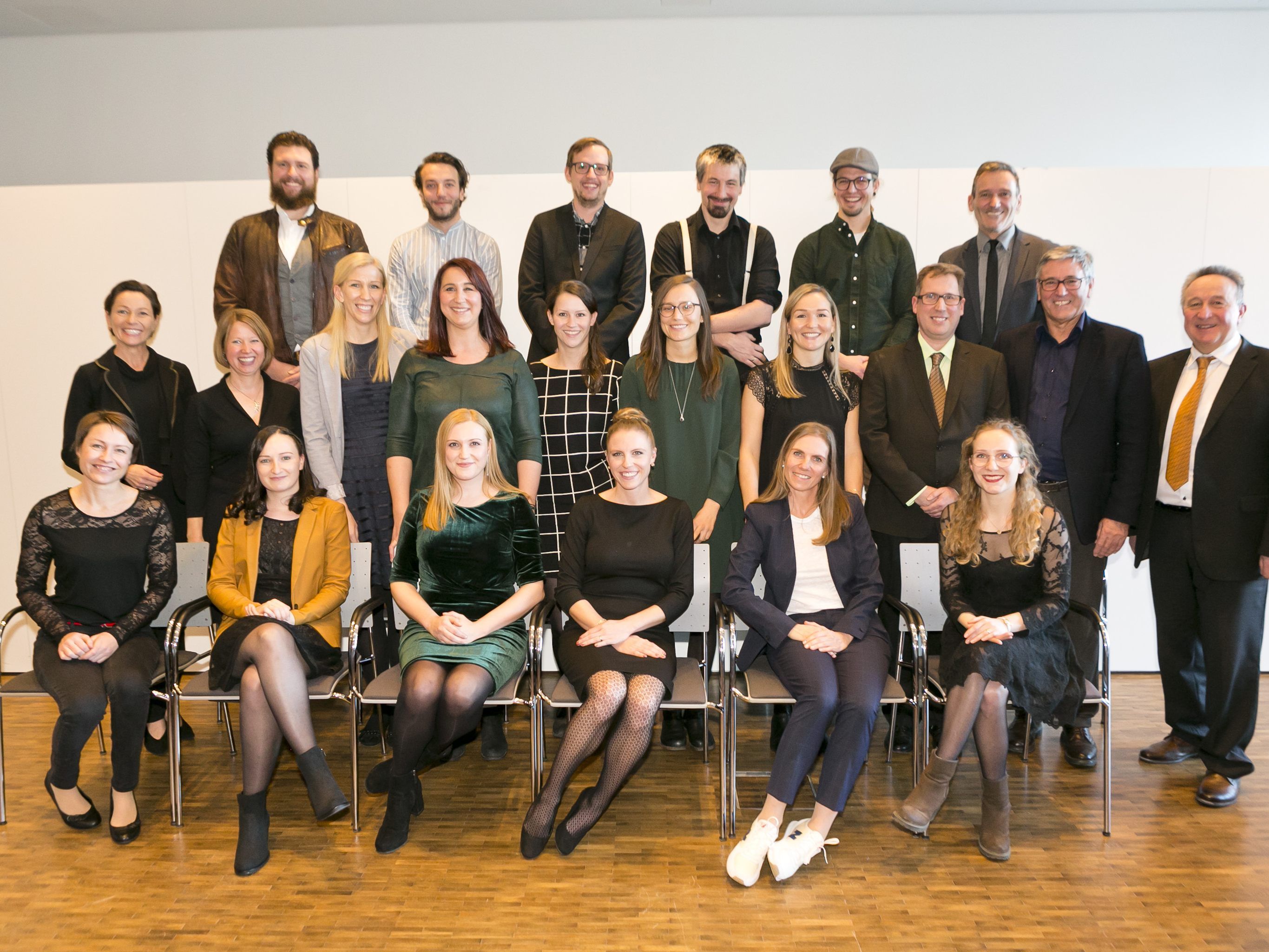 LKH Feldkirch Krankenpflegeschule: Diplomverleihung Sonderausbildung Anaesthesie und Intensivpflege.