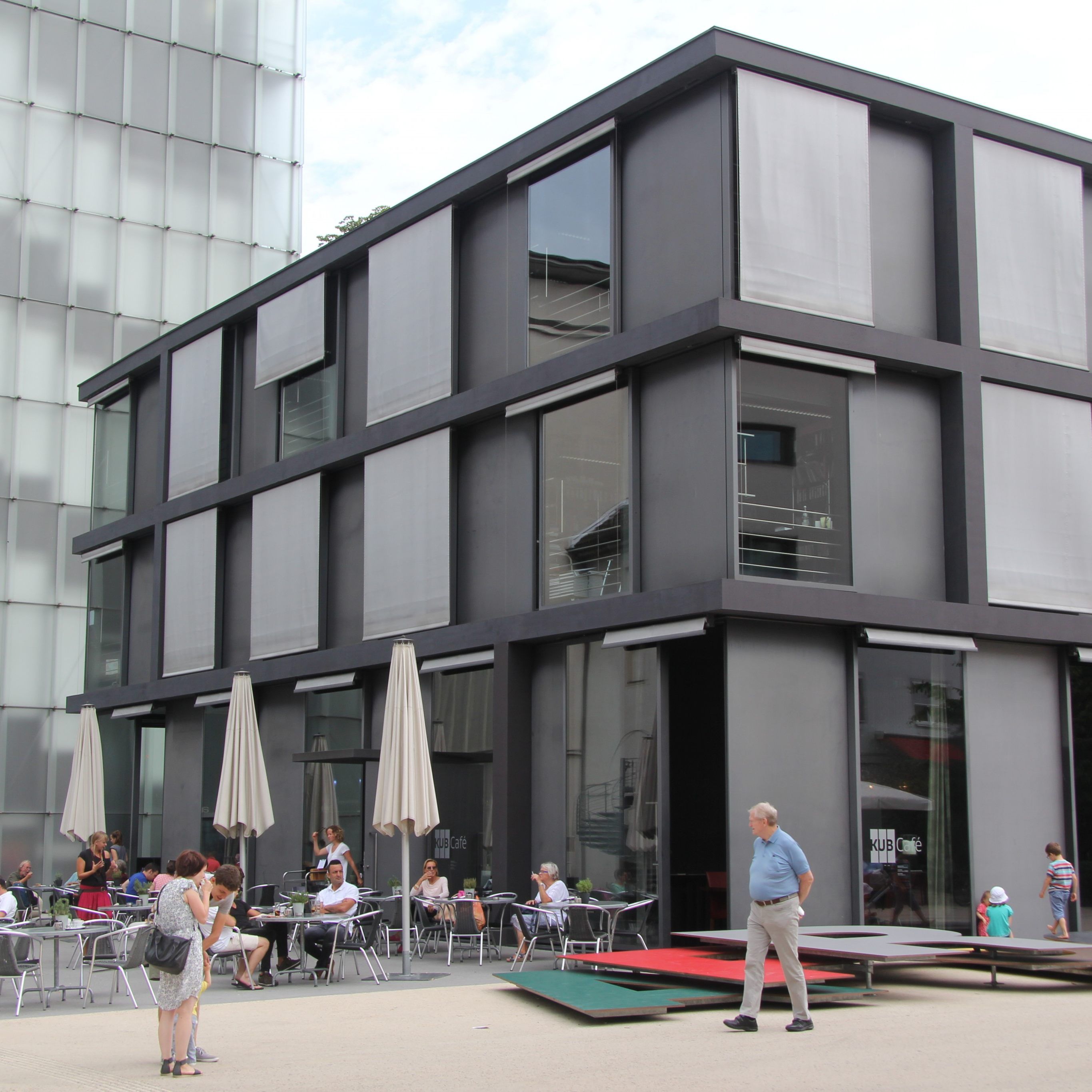 Das KUB Cafe in Bregenz.