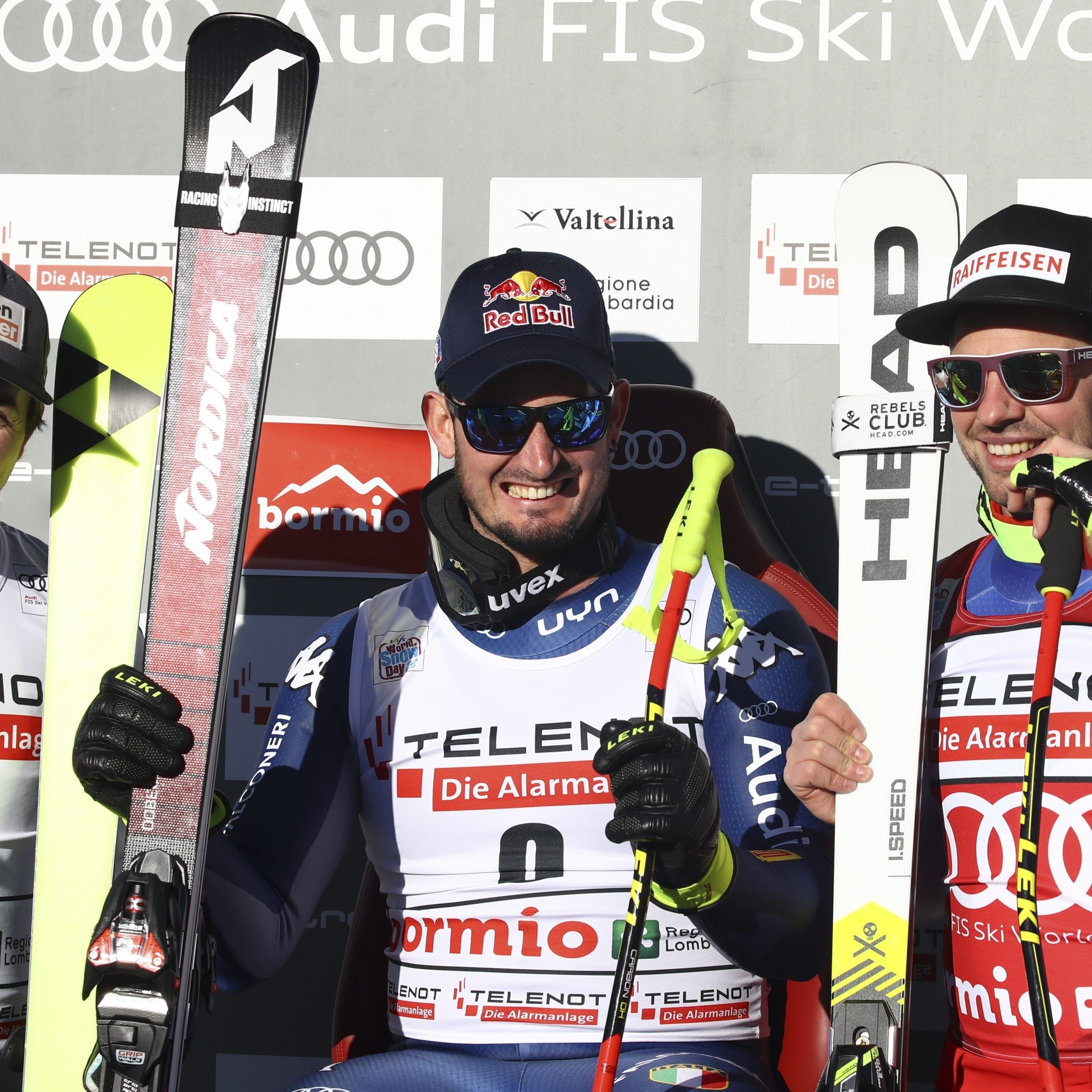 Zwei Schweizer auf dem Podest