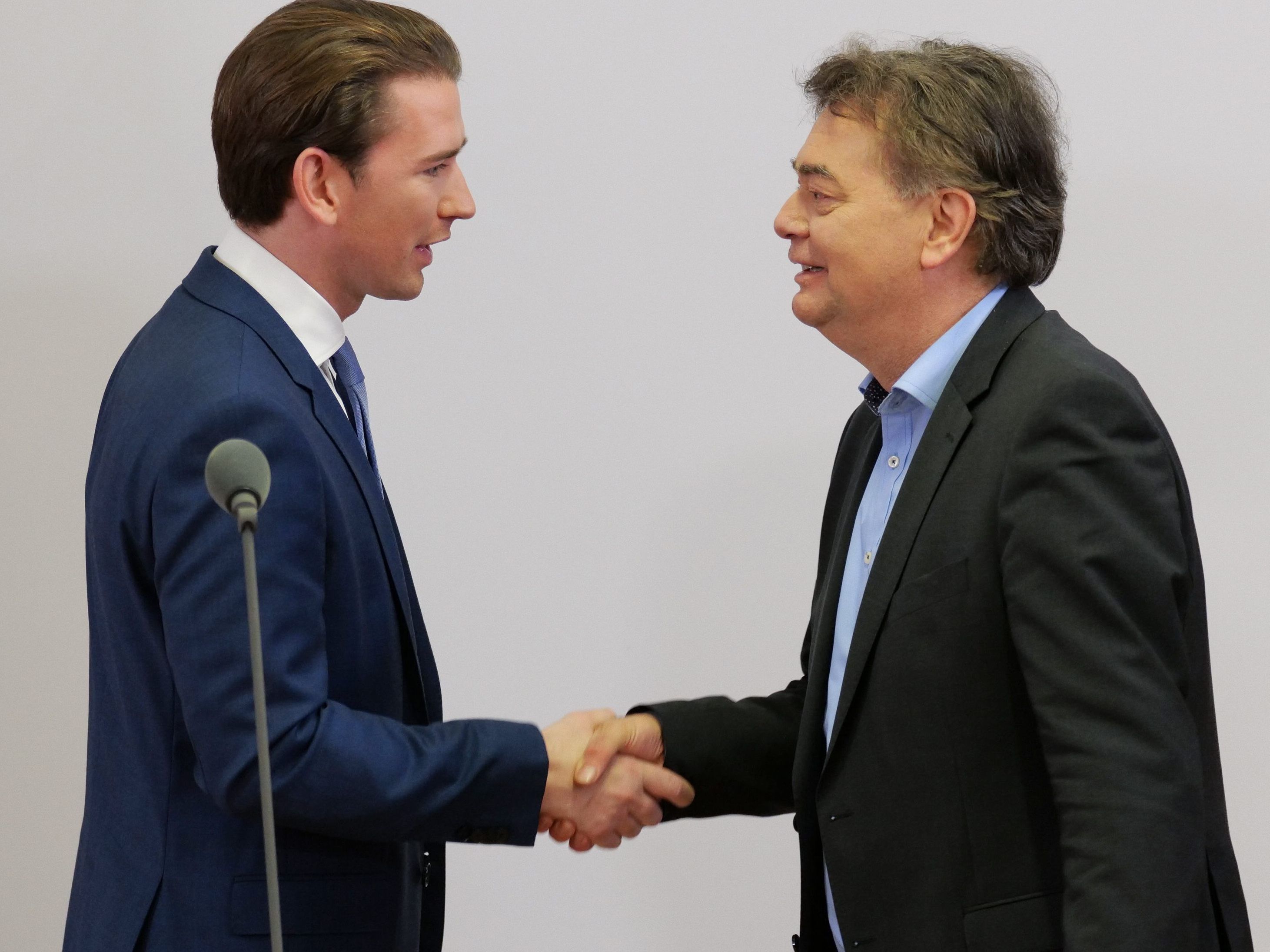Kurz und Kogler werden noch bis 2020 verhandeln. Kurz und Kogler werden noch bis 2020 verhandeln.