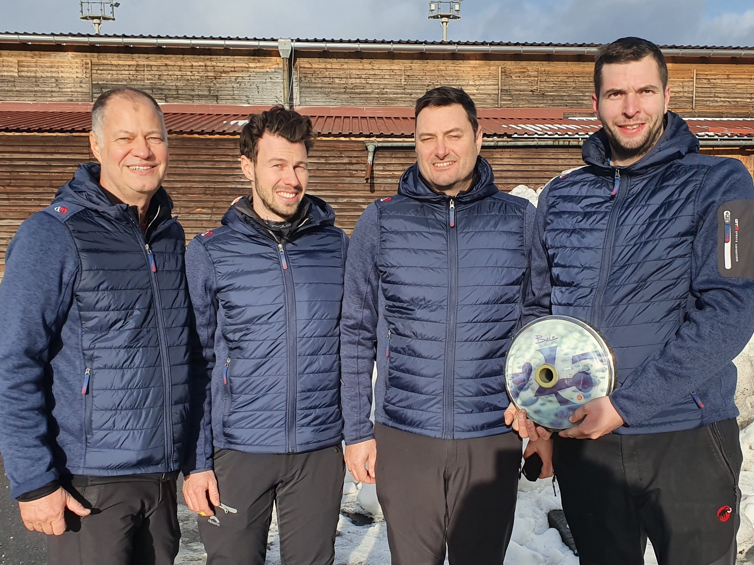 Christoph Sohm, Abraham Sohm, Stefan Pienz, Patrik Plangger v.l.n.r. Christoph Sohm, Abraham Sohm, Stefan Pienz, Patrik Plangger v.l.n.r.