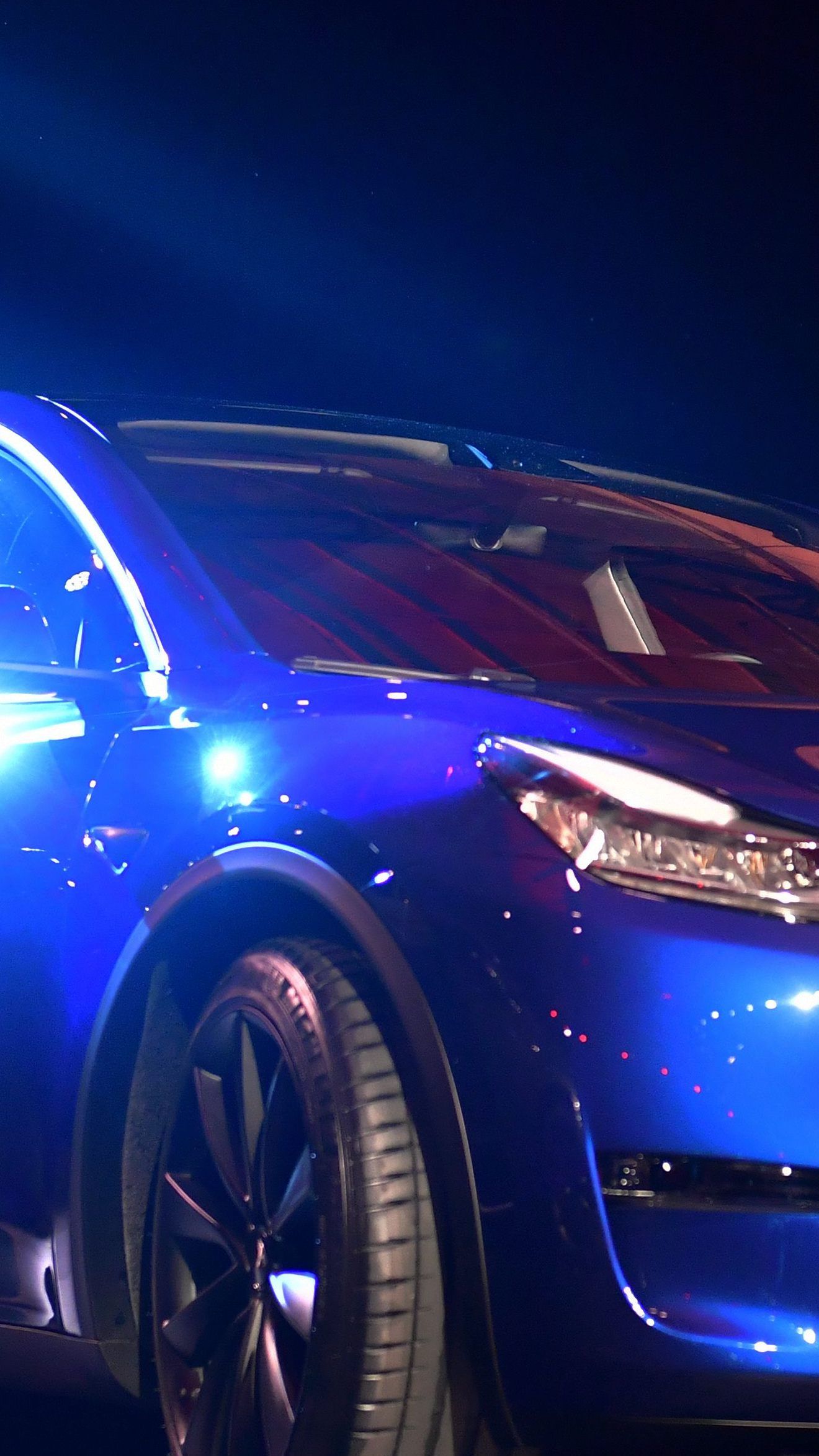 Das Model Y von Tesla bei seiner Präsentation im März 2019.