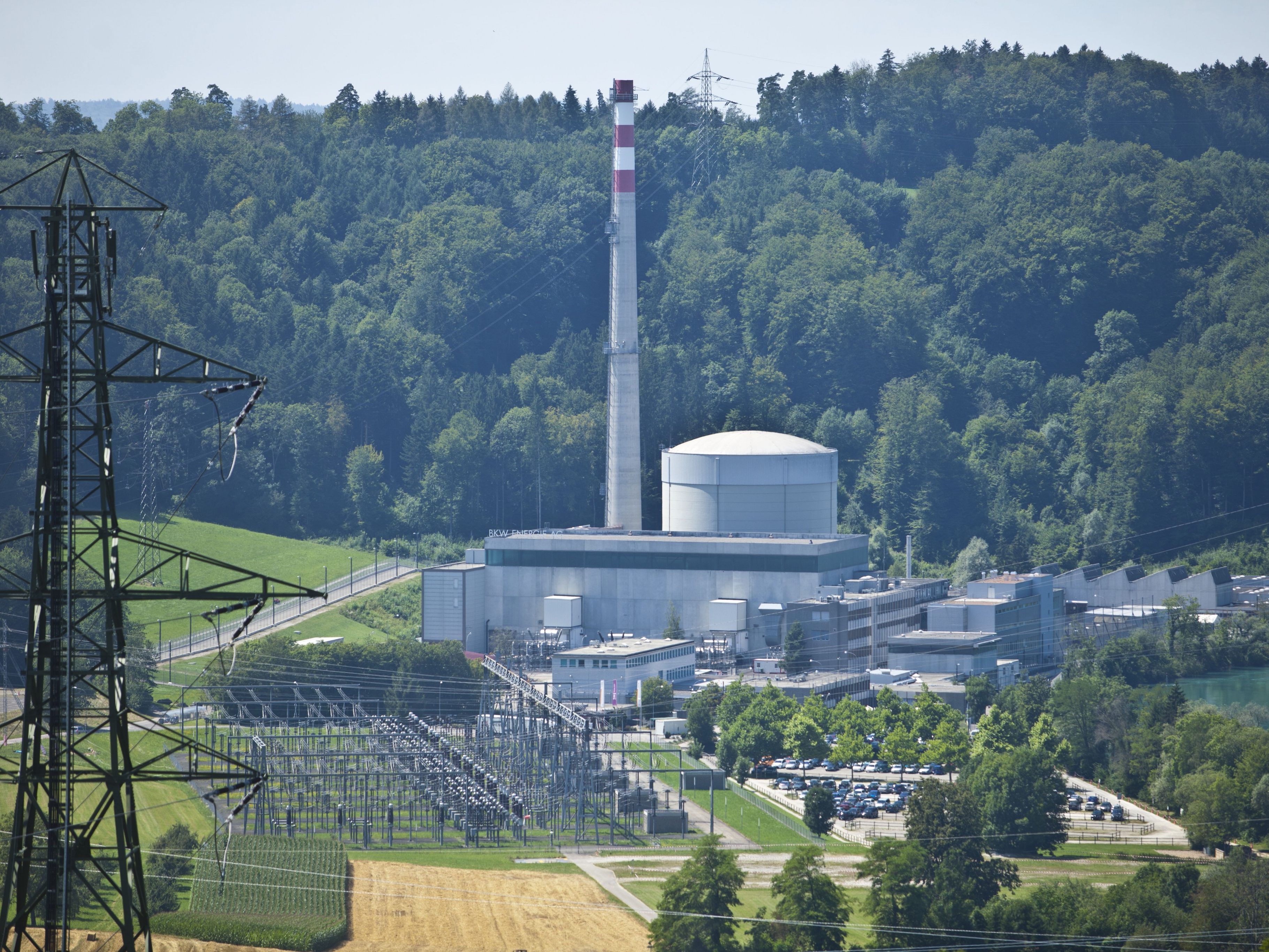Das Schweizer AKW Mühleberg ging am 20. Dezember 2019 vom Netz. Das Schweizer AKW Mühleberg ging am 20. Dezember 2019 vom Netz.