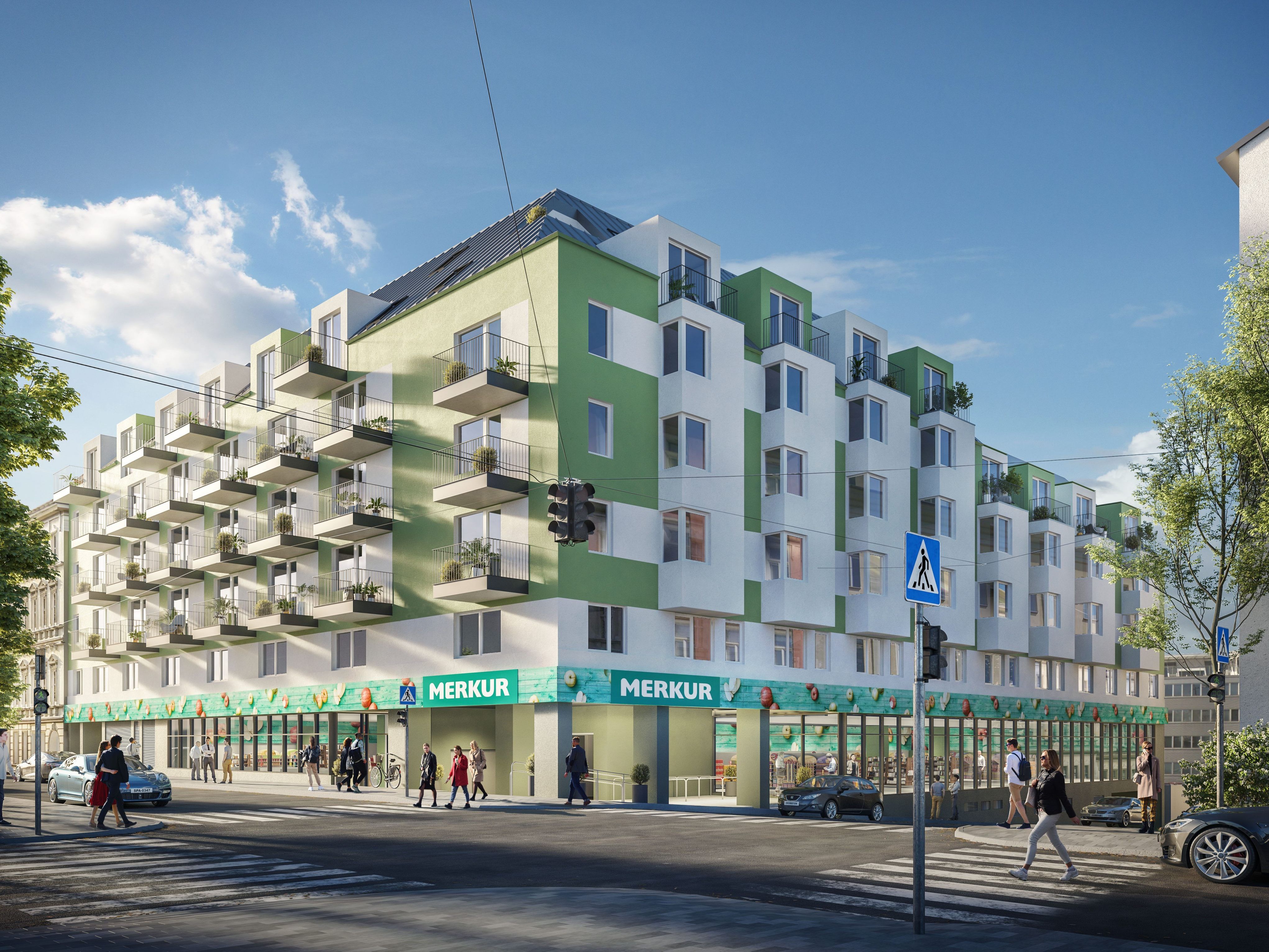 Der Bau des Wohnprojekts "Pohlgasse 26" wurde gestartet.