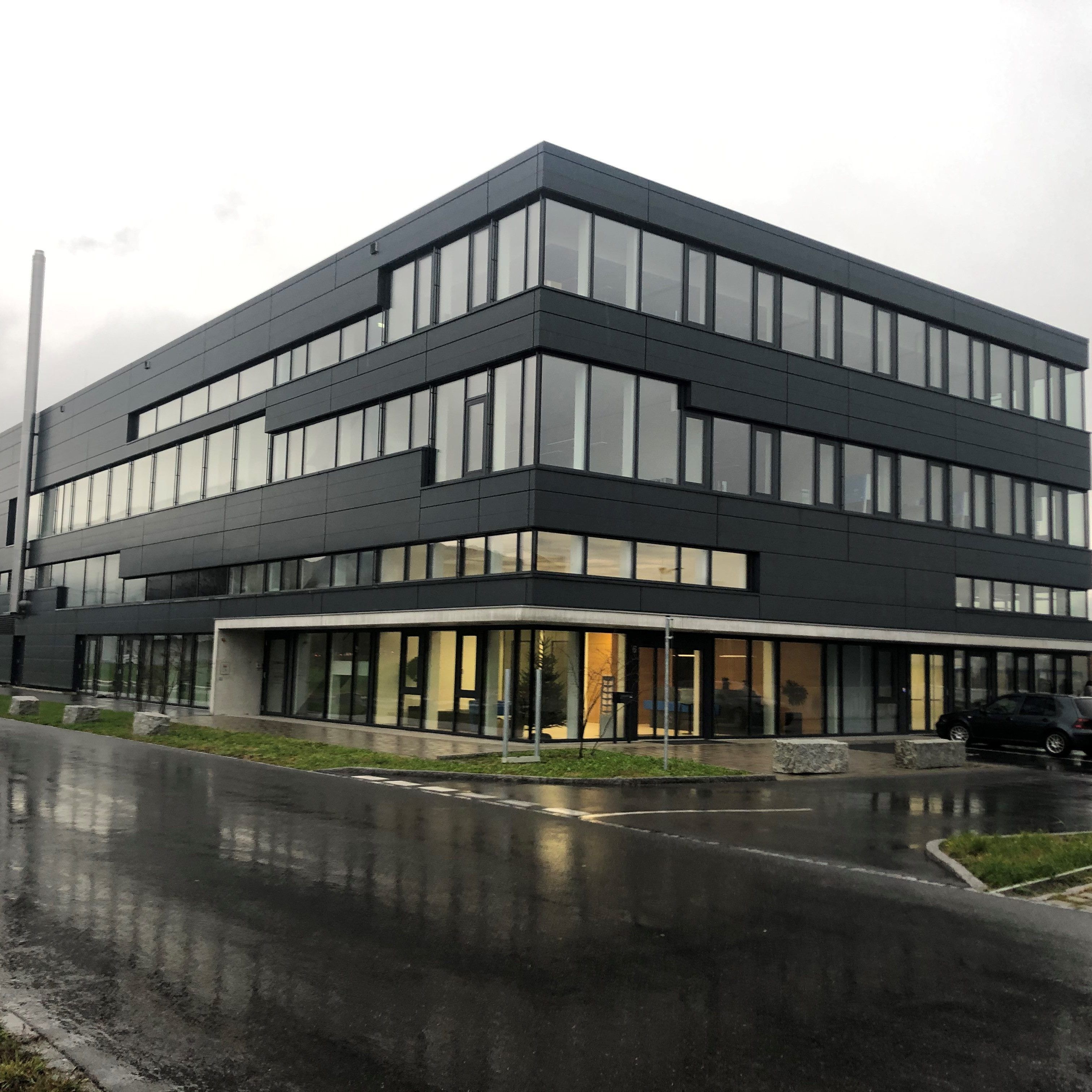 Das Firmengebäude in Rankweil.