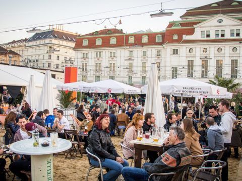 "Sand in the City" in Wien ist gerettet.