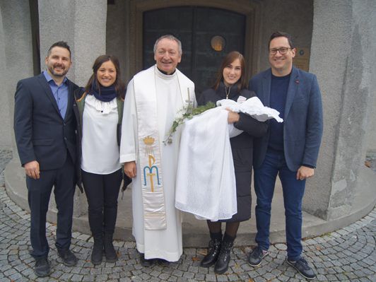 Taufe von Sonnenschein Lia Edda