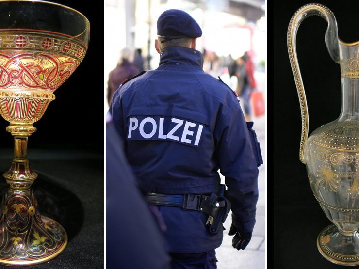Die Einbrecher ließen diverses Kristallgeschirr mitgehen. Die Einbrecher ließen diverses Kristallgeschirr mitgehen.