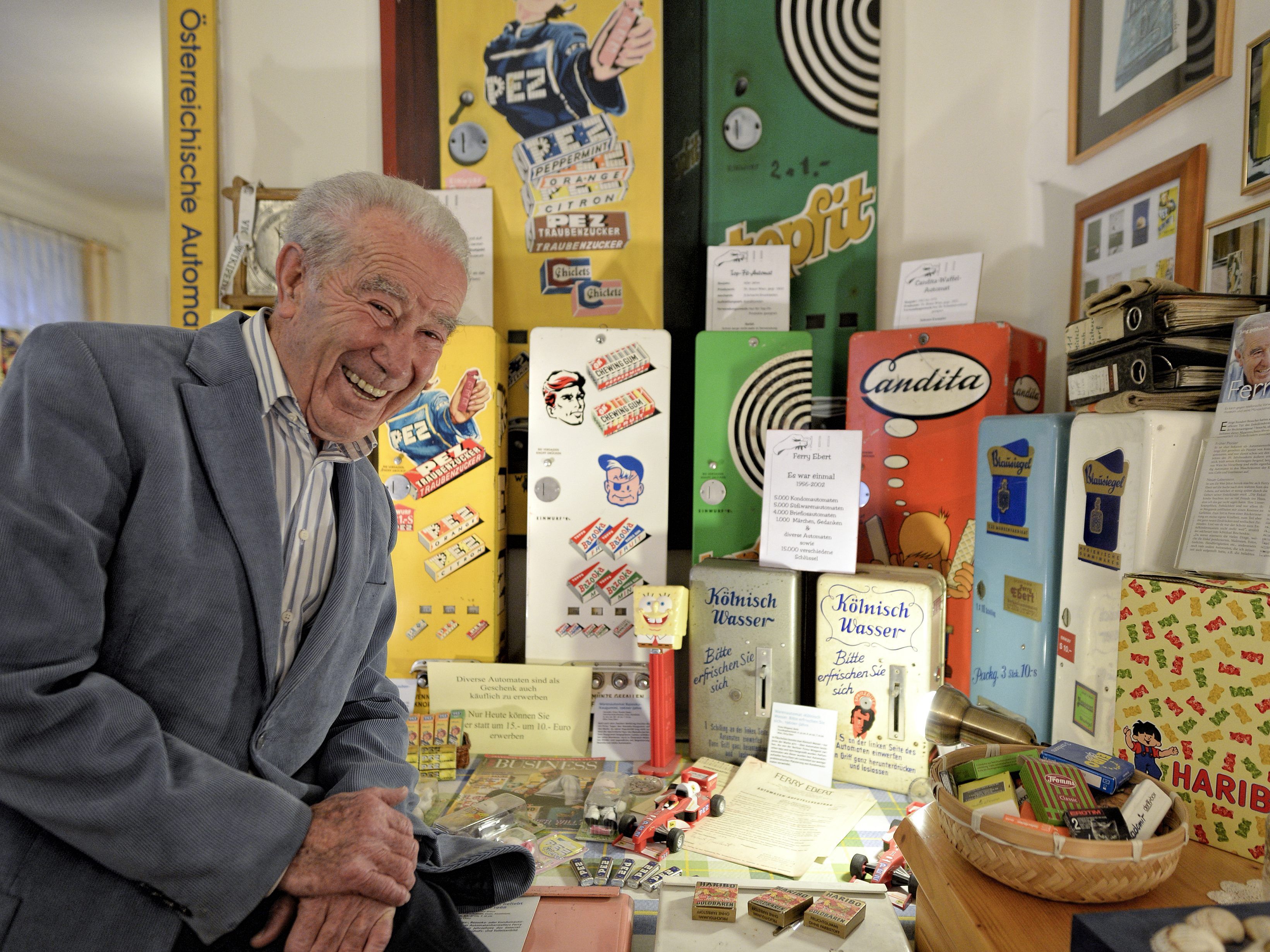 Ferry Ebert will sein Museum selbst wieder eröffnen. Ferry Ebert will sein Museum selbst wieder eröffnen.