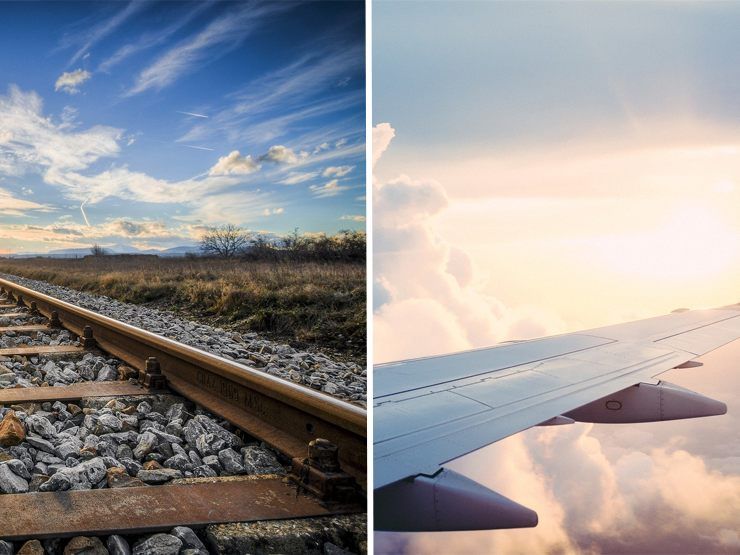 Grund für die Klage ist die "unfaire Bevorteilung" des Flugverkehrs gegenüber der Bahn.