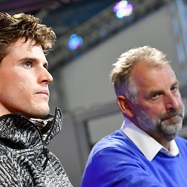 Thiem wird von Muster während der Gran-Slam-Turniere betreut