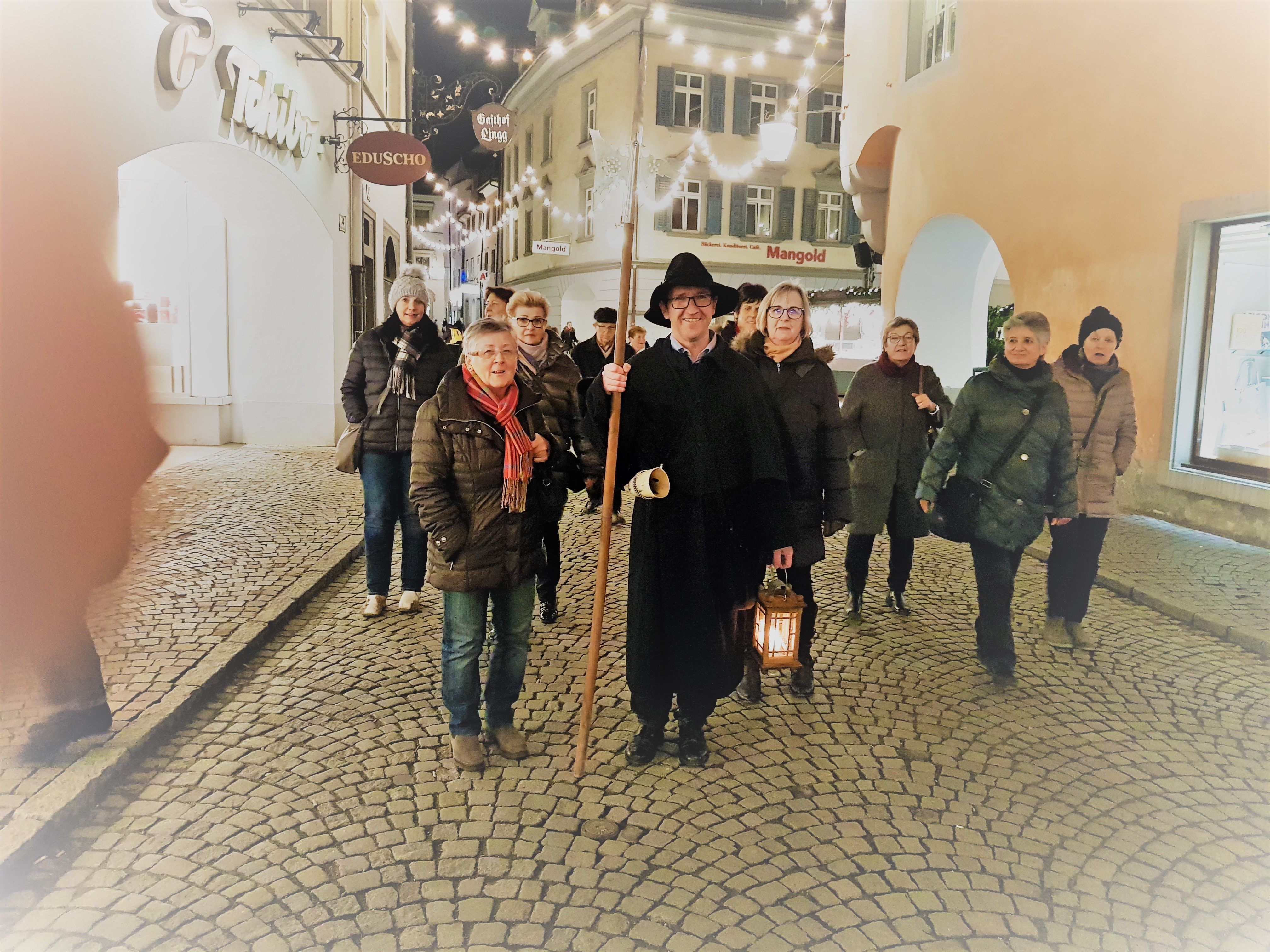 Unterwegs mit dem Nachtwächter