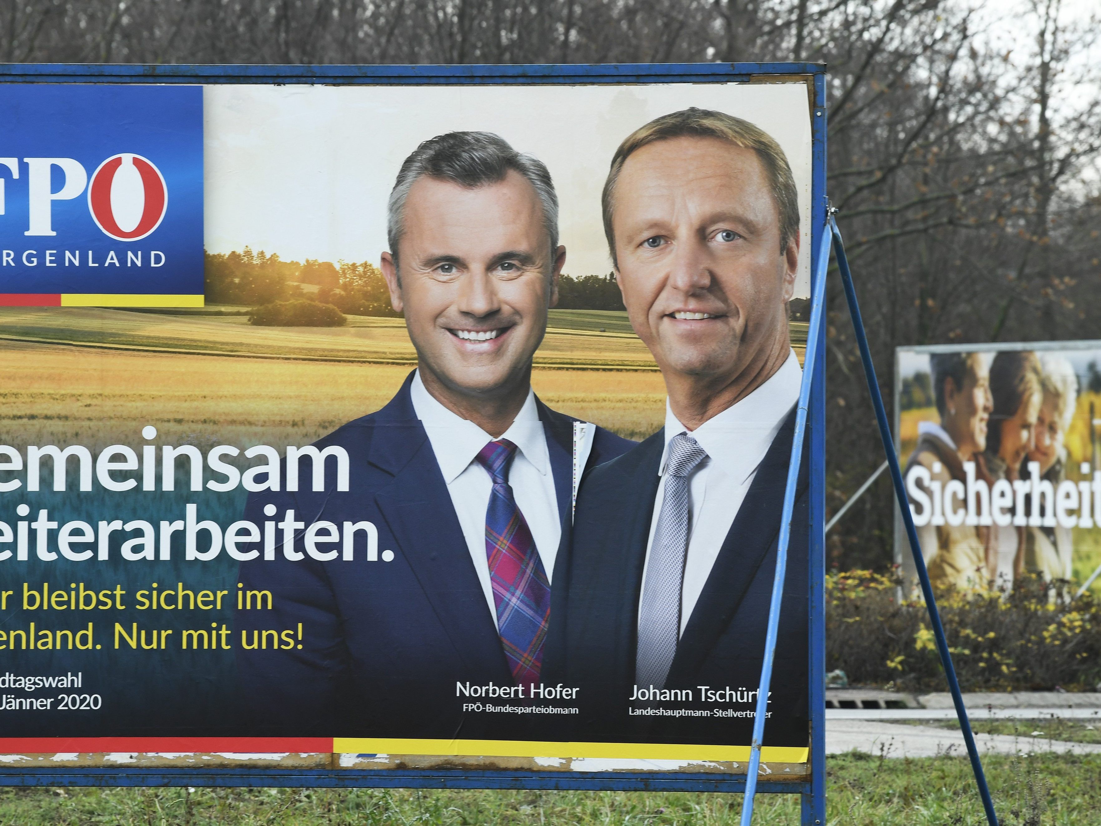 Die Umfragen vor der Landtagswahl im Burgenland zeigen Verluste für die FPÖ.