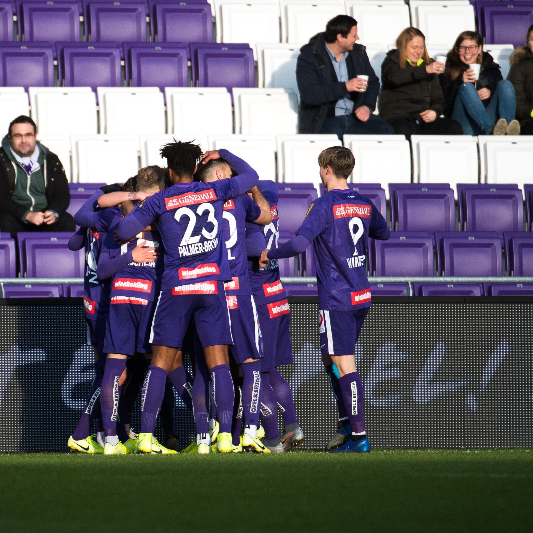 Austria Wien und Sturm Graz starteten bereits in die Frphjahrsvorbereitung.