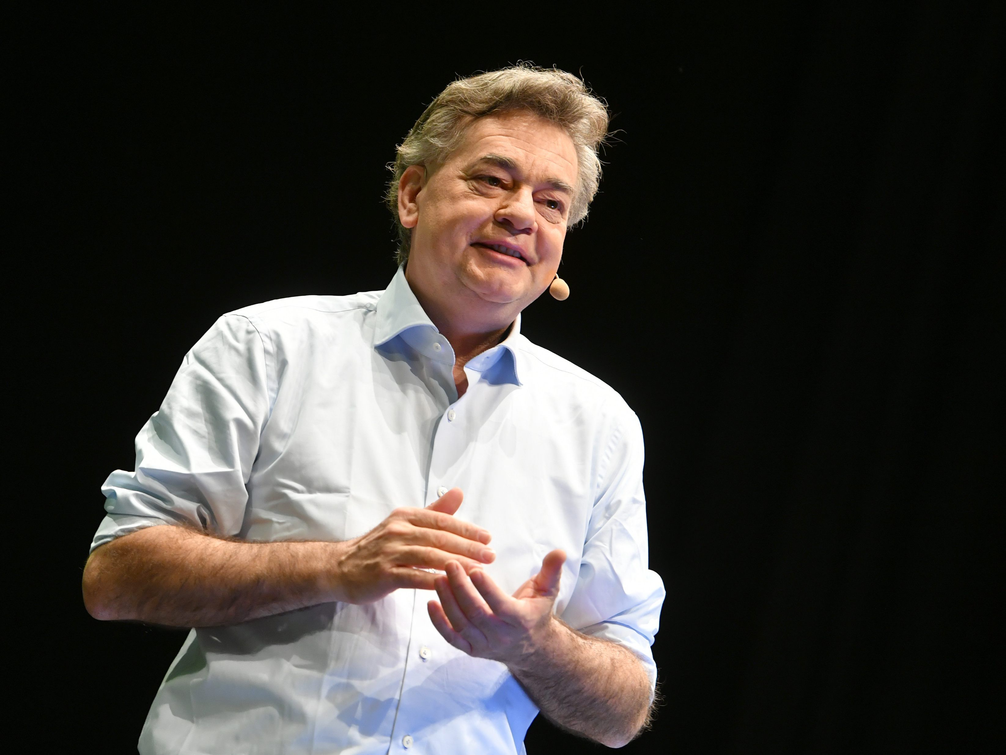 Kogler warb beim Bundeskongress für Zustimmung zum Pakt mit der ÖVP.