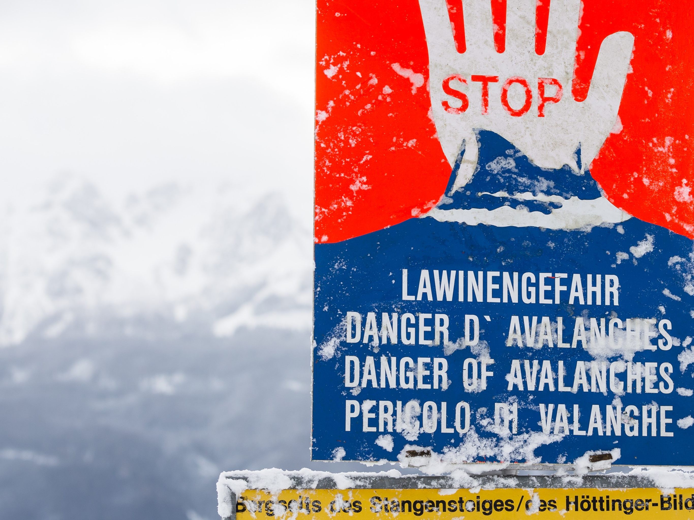 Am Freitag herrscht Lawinenwarnstufe 2.