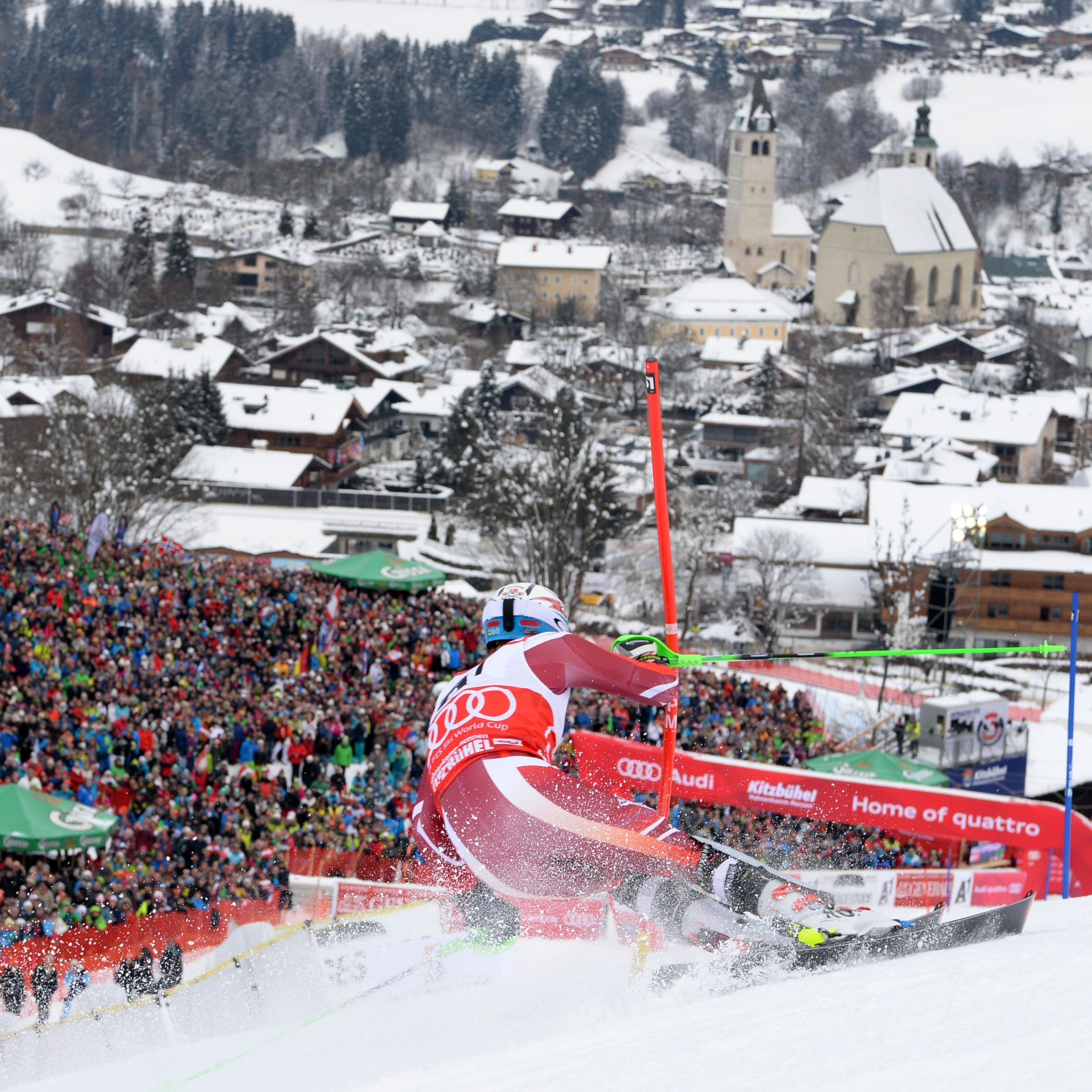 Der Slalom am Ganslernhang gilt als einer der schwersten im Weltcup.