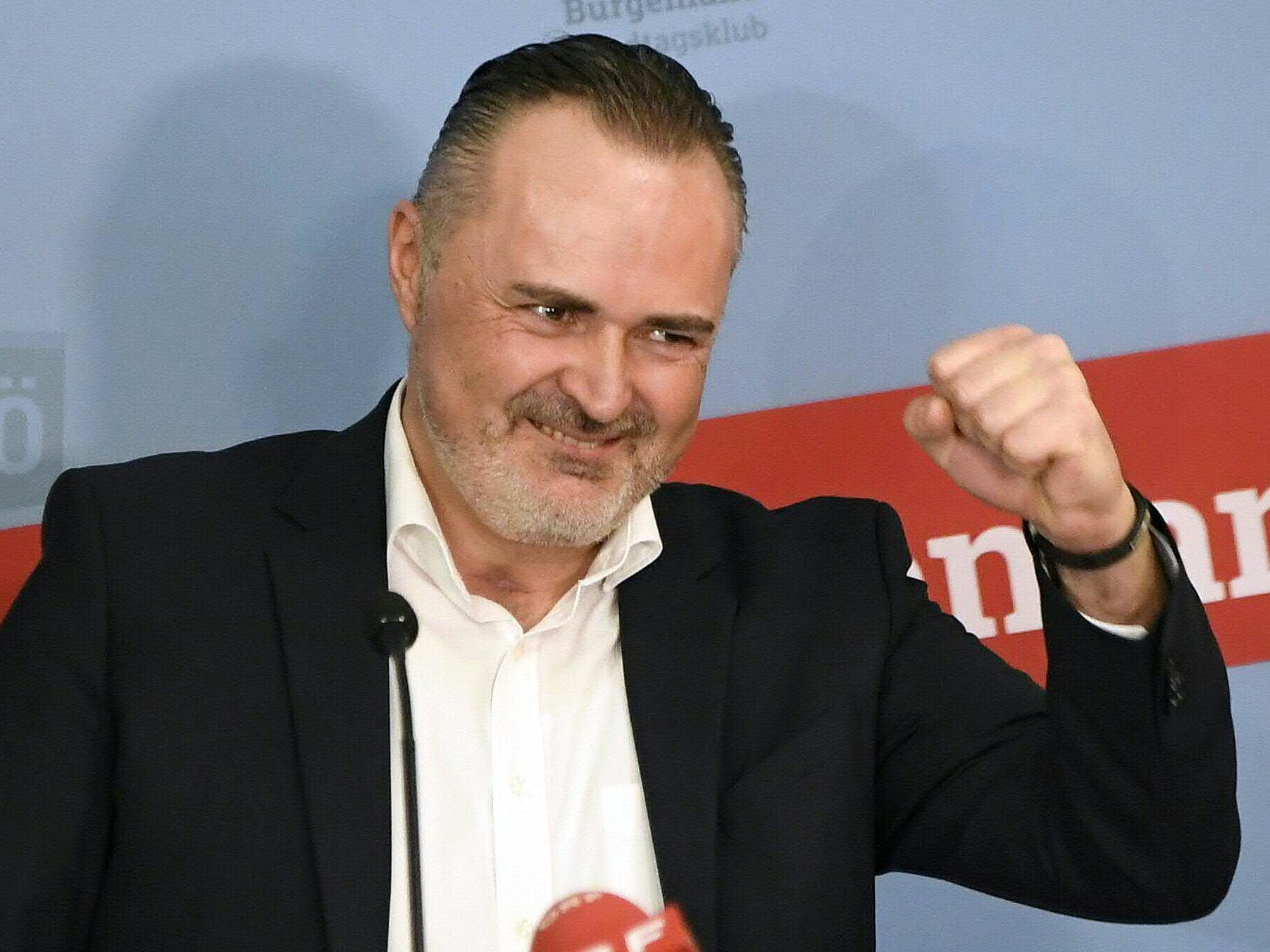 Hans Peter Doskozil sitzt im Burgenland nun allein am Ruder. Hans Peter Doskozil sitzt im Burgenland nun allein am Ruder.