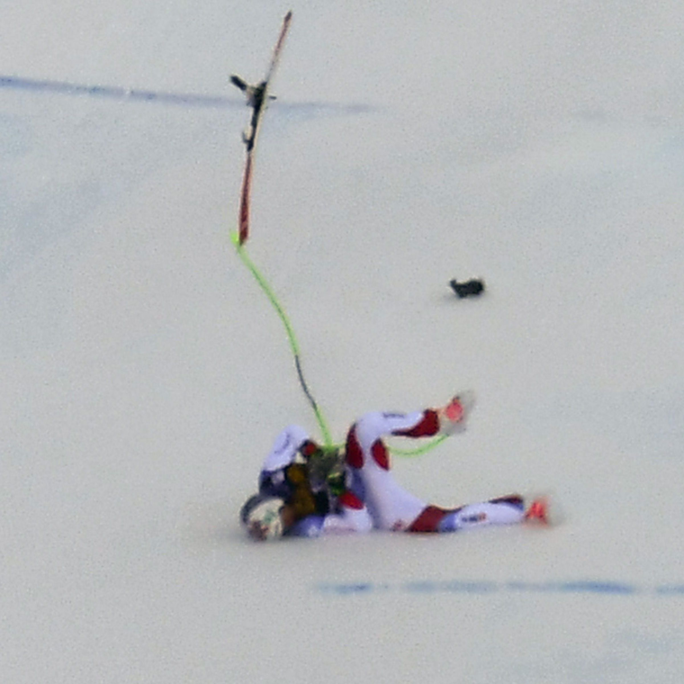 Marc Gisin zog sich schwere Verletzungen beim Sturz zu.