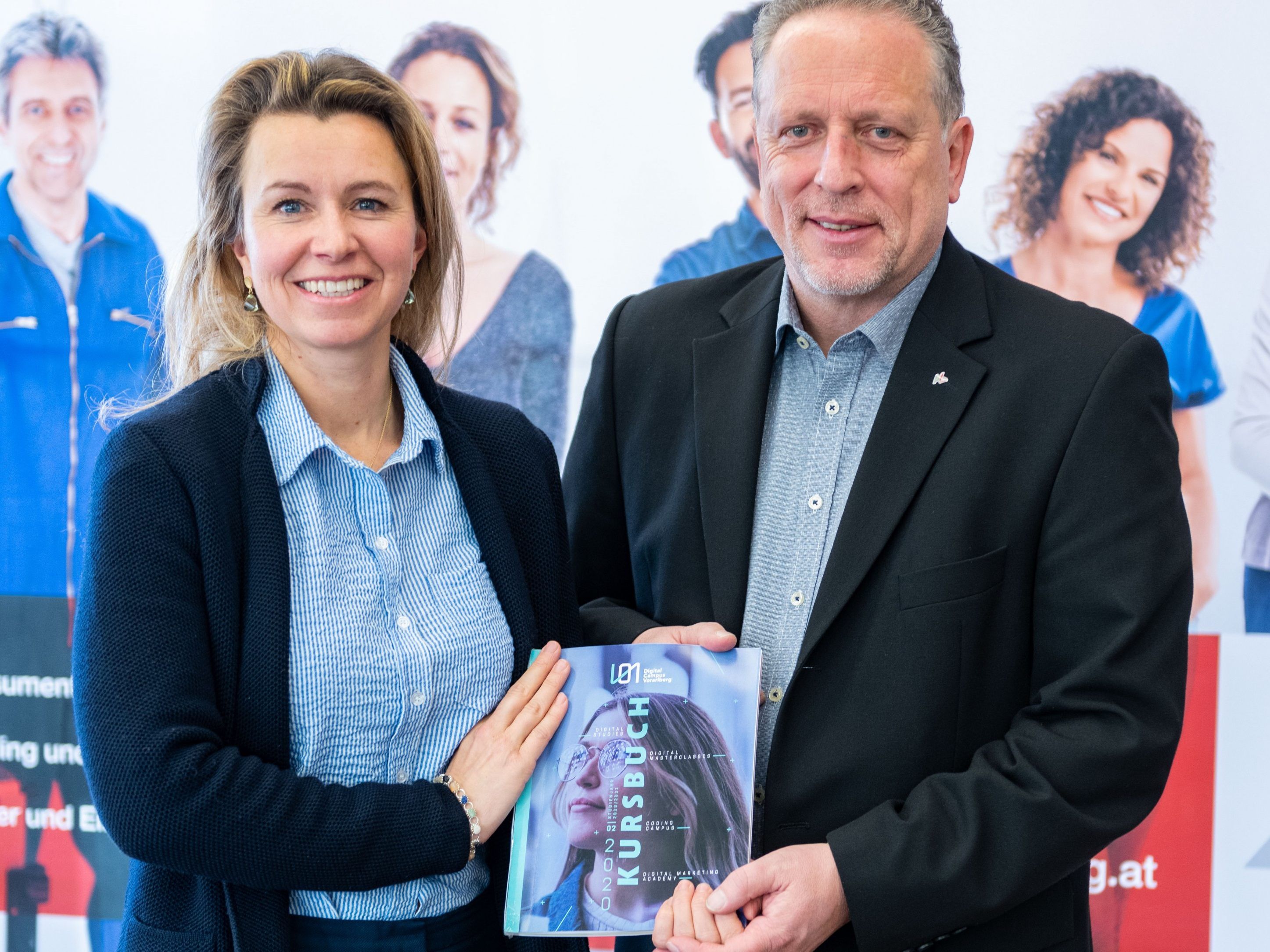 Vorgestellt wurde das Projekt von Eva King und Hubert Hämmerle.