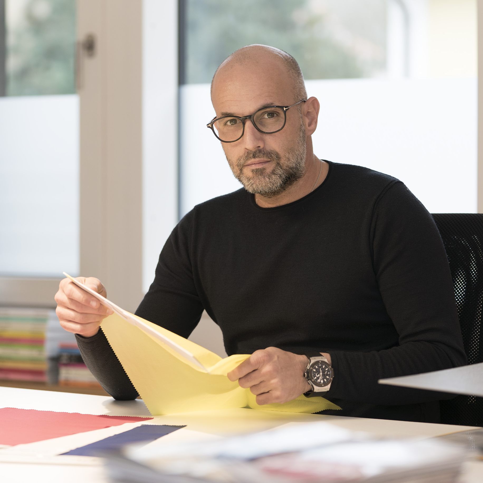 Dyntex-Geschäftsführer Mathias Braun sieht große Marktchancen für zwei neue, ultraleichte und umweltfreundliche Funktionstextilien