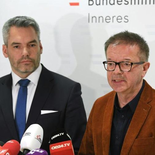 Innenminister Nehammer und Gesundheitsminister Anschober zur Lage in Österreich