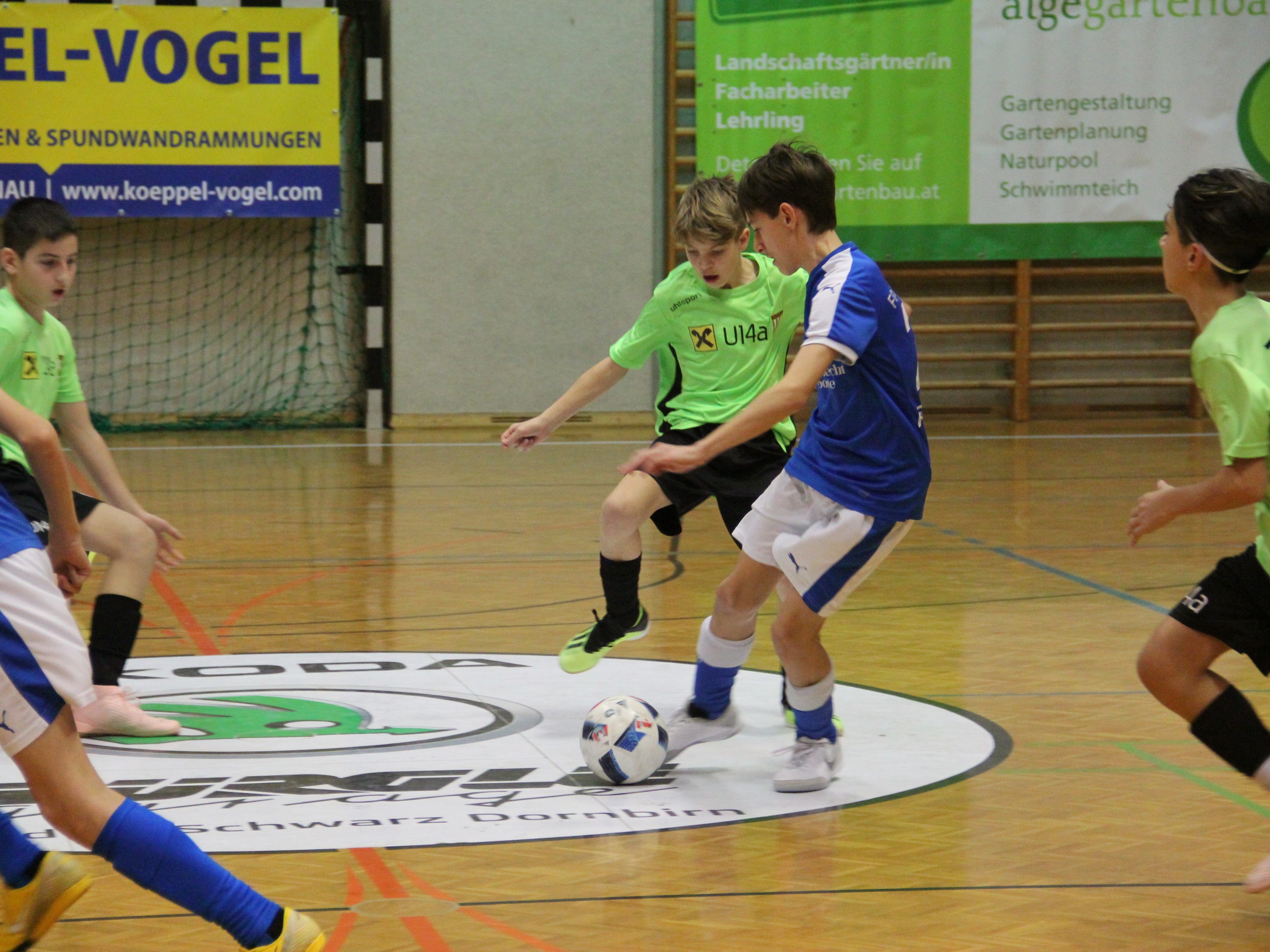 Umkämpftes Lustenau-Derby im U14