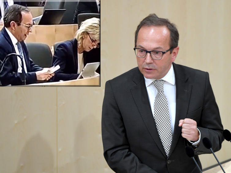 So erklärt die ÖVP das Geldzählen im Parlament