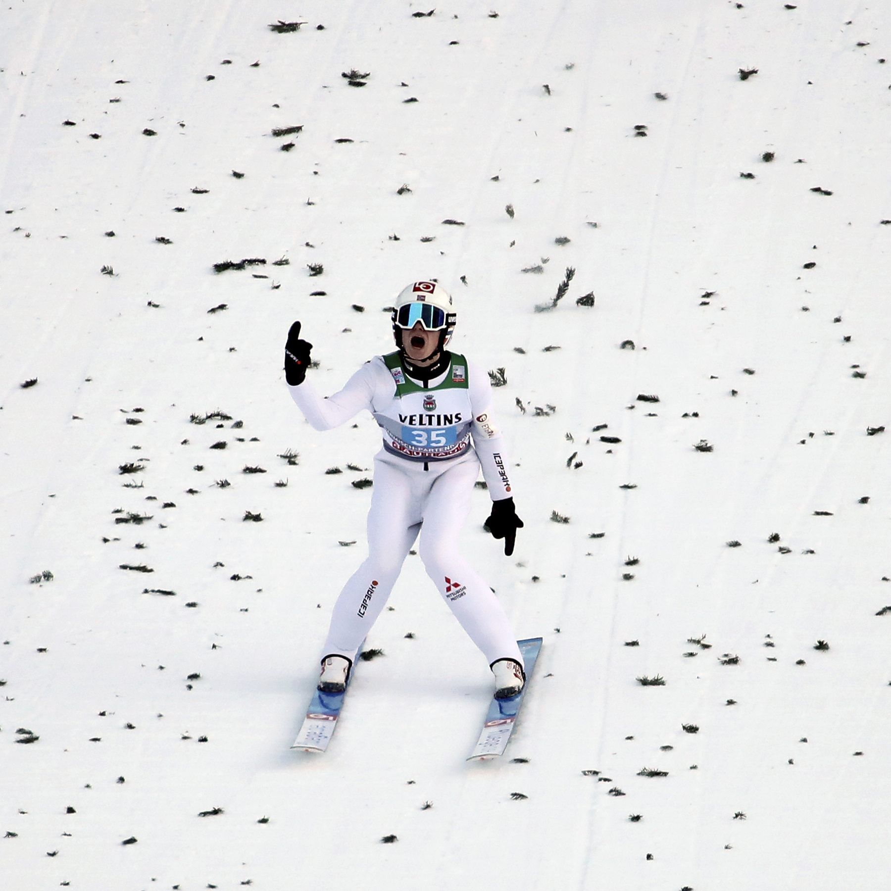 Seinen 1. Weltcupsieg ausgerechnet bei der Vierschanzen-Tournee geholt