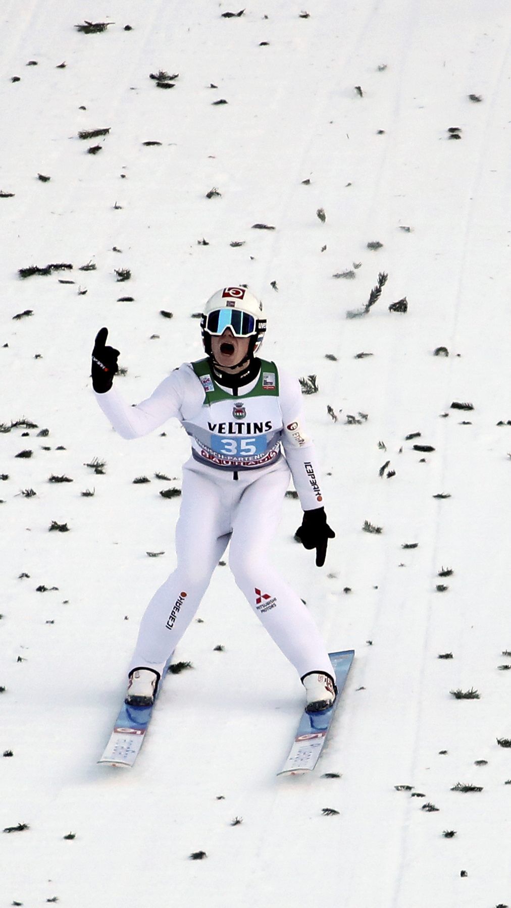 Seinen 1. Weltcupsieg ausgerechnet bei der Vierschanzen-Tournee geholt