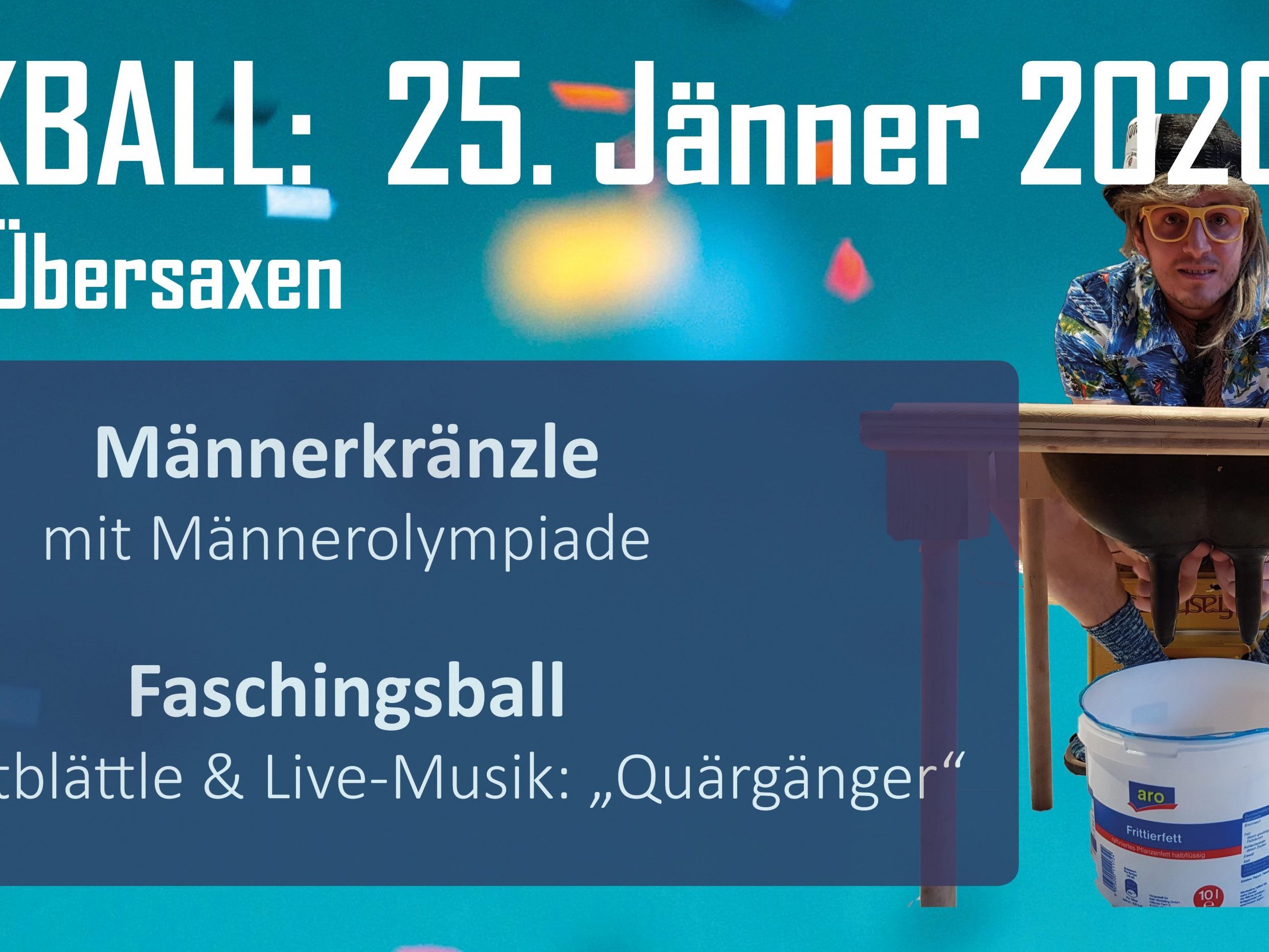 Musikball mit Männerkränzle