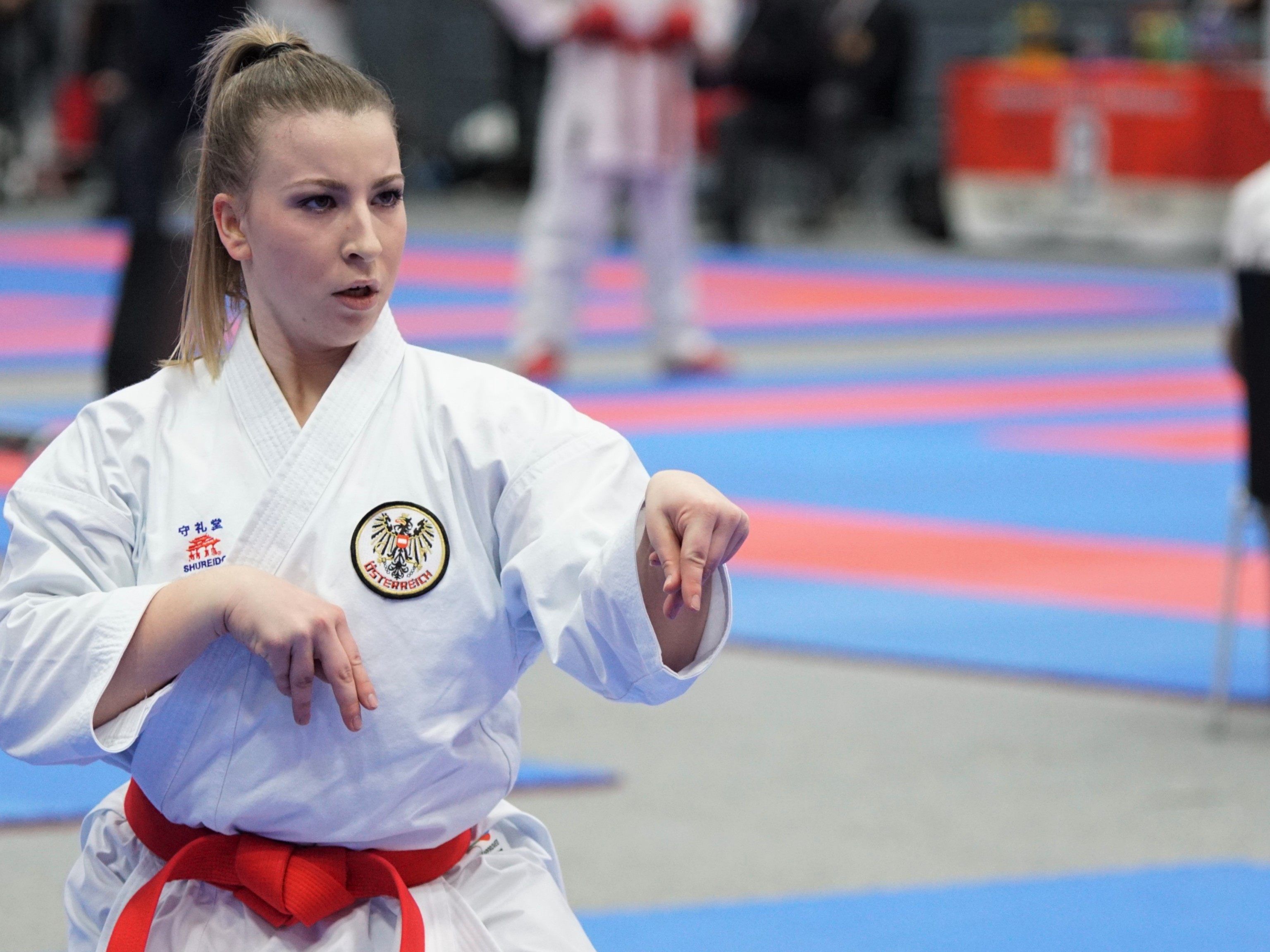 Patricia Bahledova beim Championscup 2020 in Hard Patricia Bahledova beim Championscup 2020 in Hard