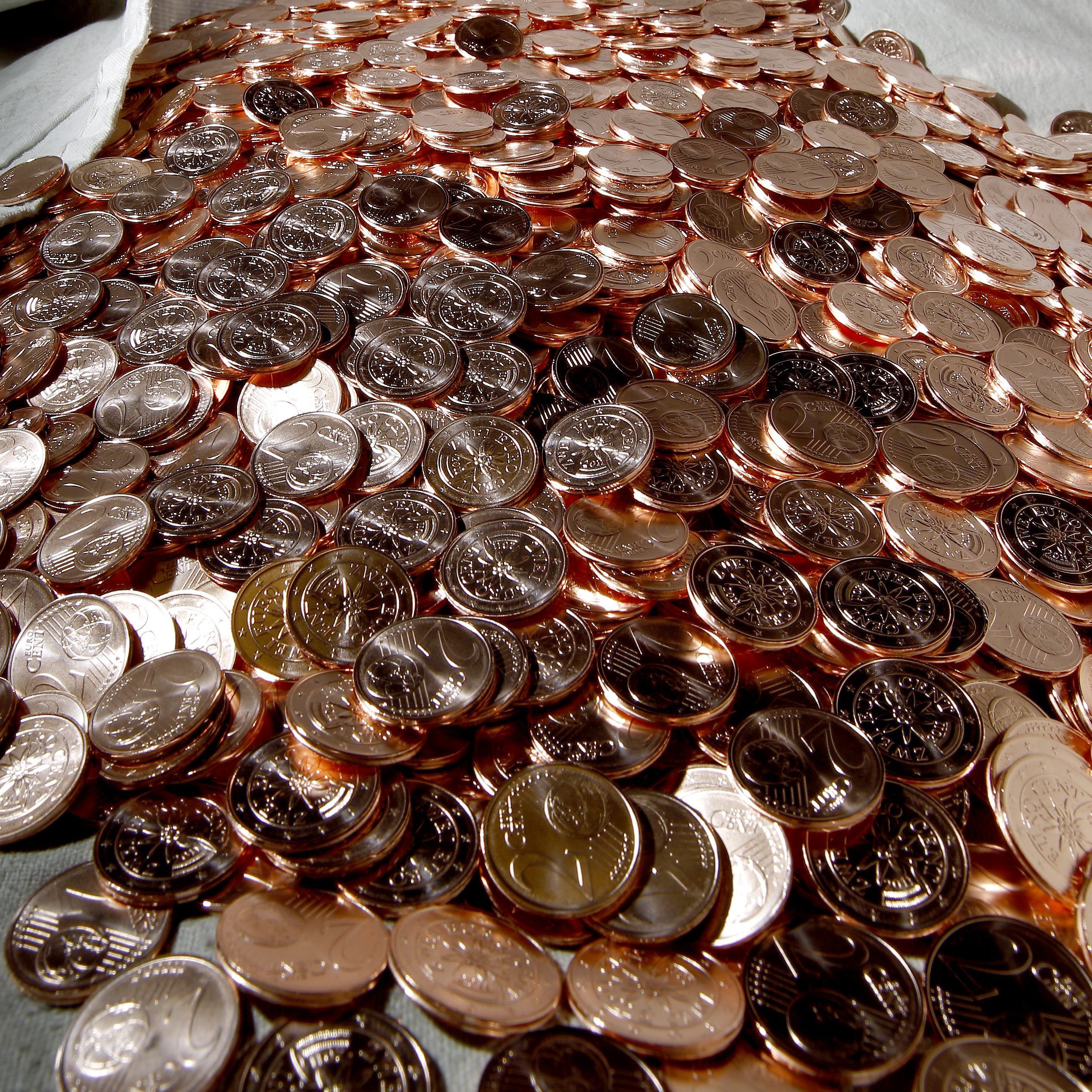 Die Parteien sind sich einig, dass 1- und 2-Cent-Münzen wenig Nutzen bringen.