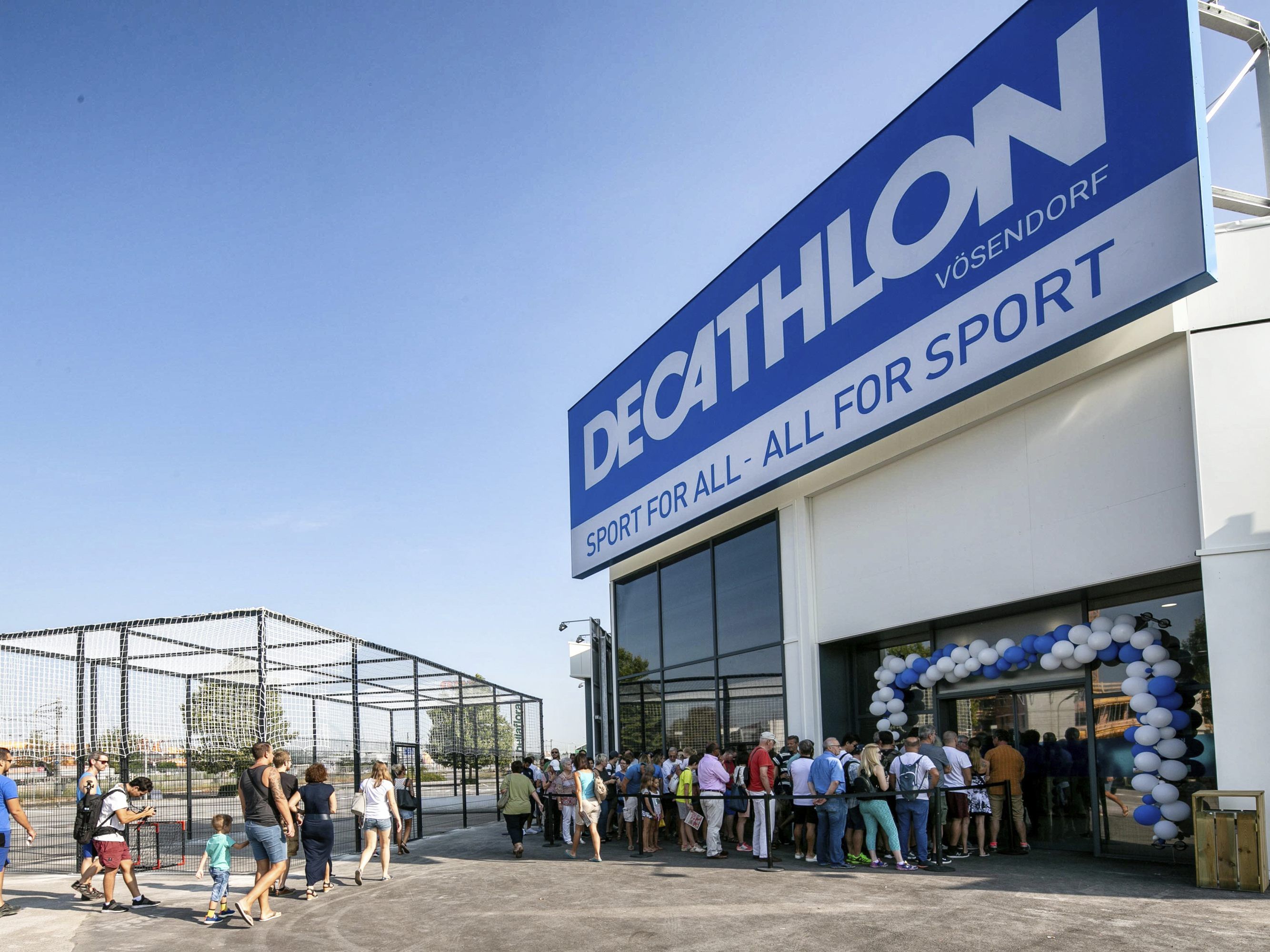 2018 wurde die erste Decathlon-Filiale in Österreich eröffnet.