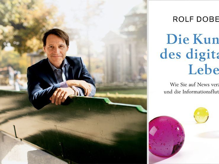 Rolf Dobelli propagiert, für ein "besseres Leben" keinerlei Nachtrichten mehr zu konsumieren Rolf Dobelli propagiert, für ein "besseres Leben" keinerlei Nachtrichten mehr zu konsumieren
