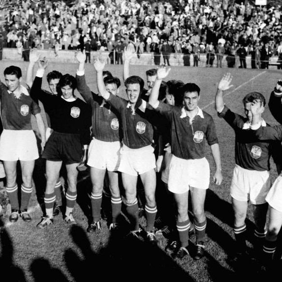 Osterreichs Fussballnationalmannschaft 1954