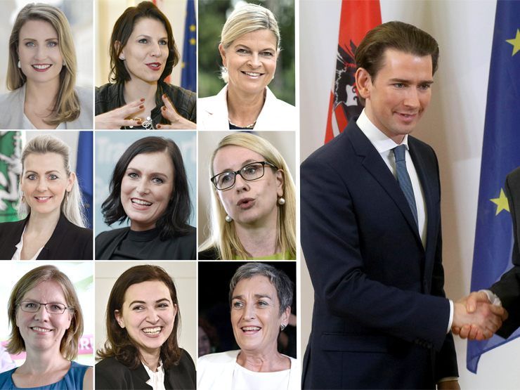 Erstmals werden mehr als die Hälfte der Regierungsposten von Frauen besetzt.