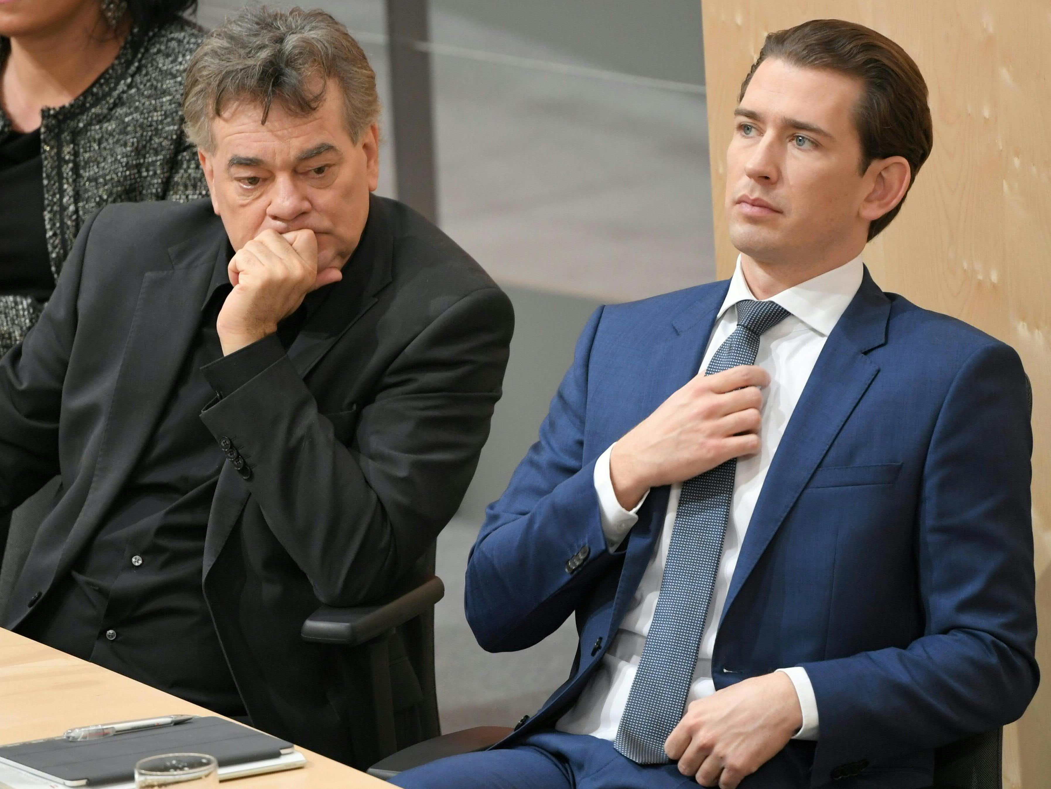 Am Freitag fand der nationalrat mit Regierungserklärung statt.