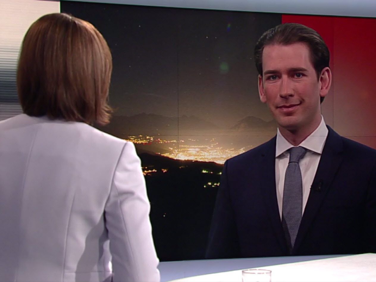 Bundeskanzler Kurz im Interview