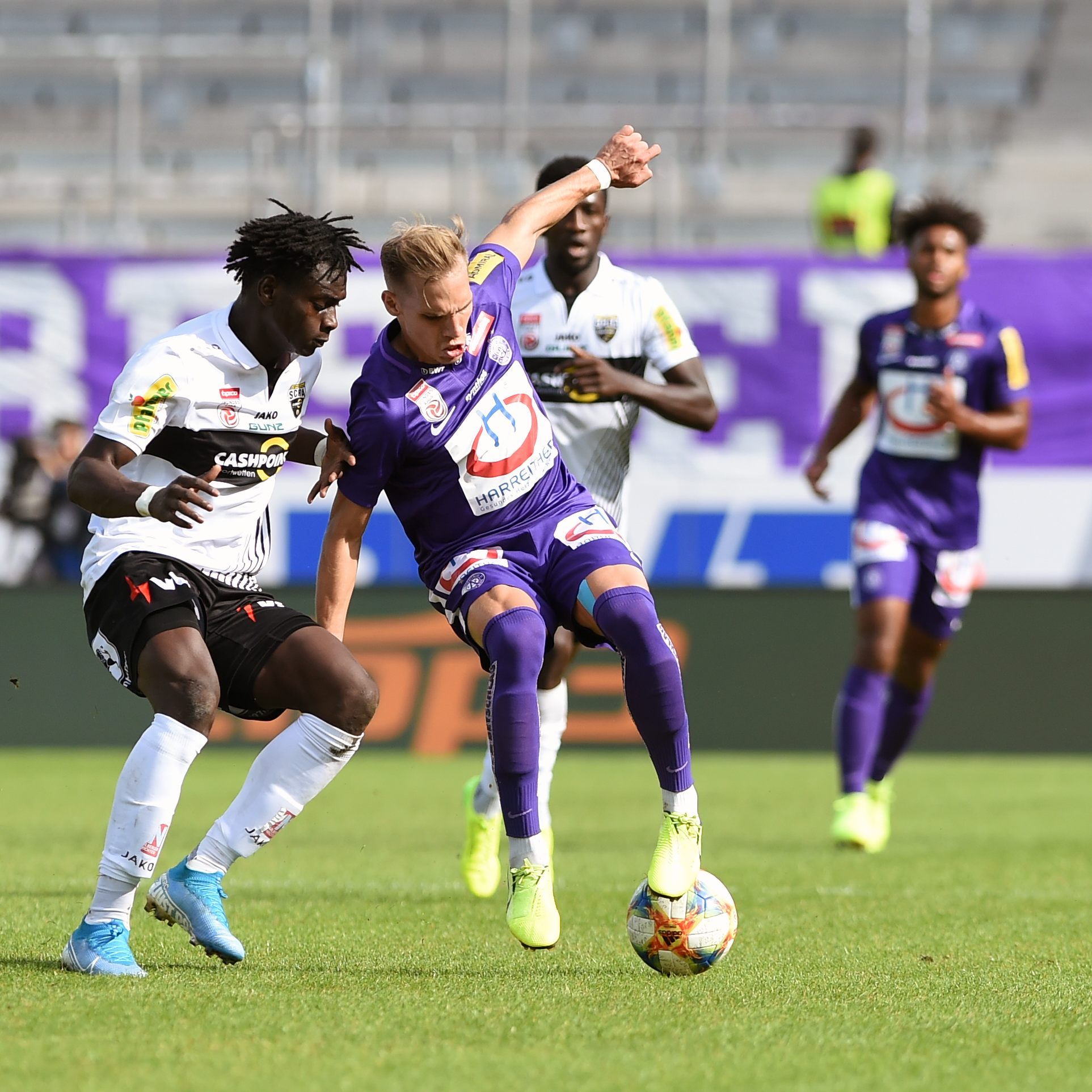 Hier sehen Sie das Match zwischen SCR Altach und Austria Wien live.