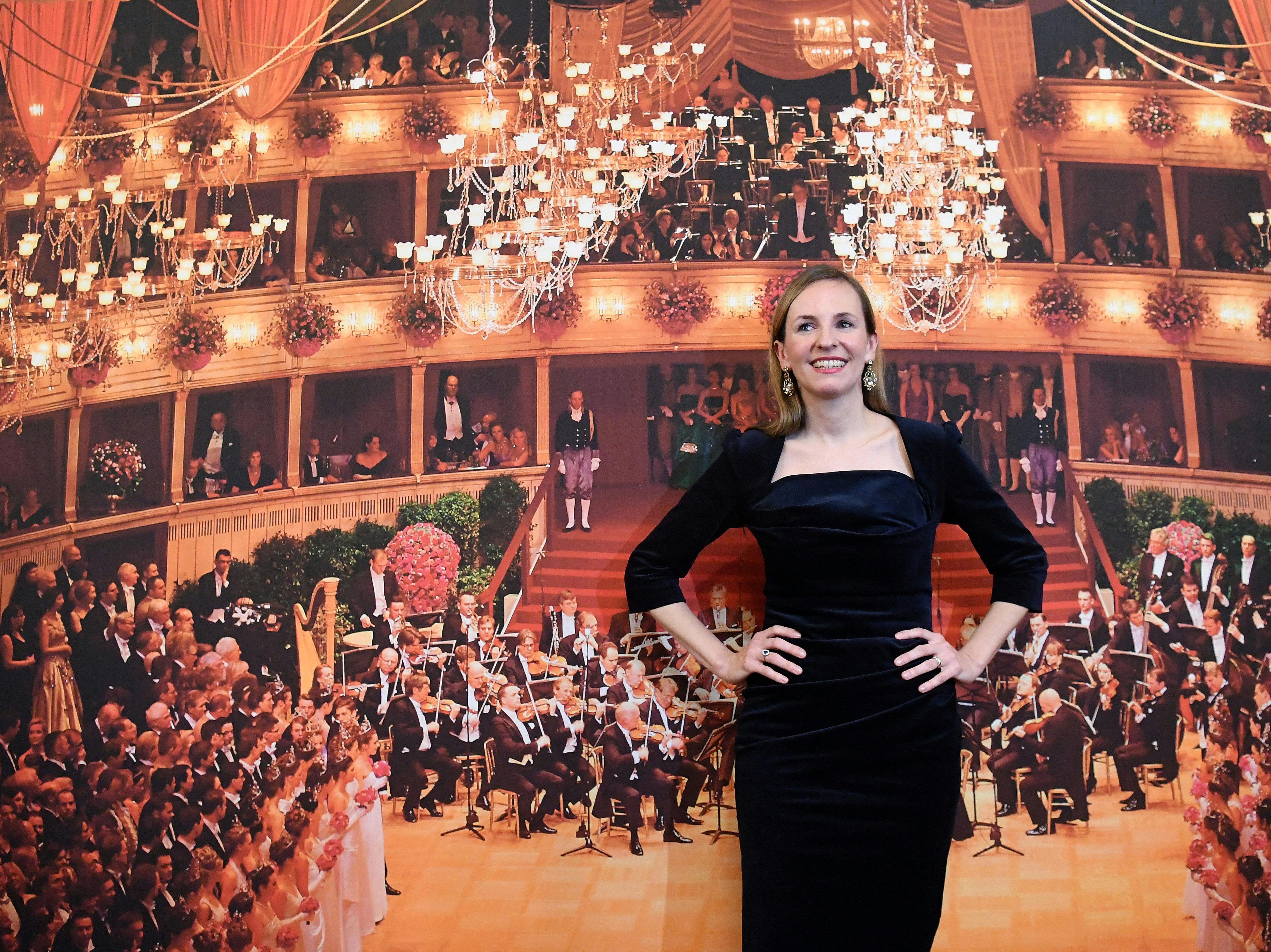 Maria Großbauer wird sich mit einem Abschiedssong vom Wiener Opernball verabschieden.