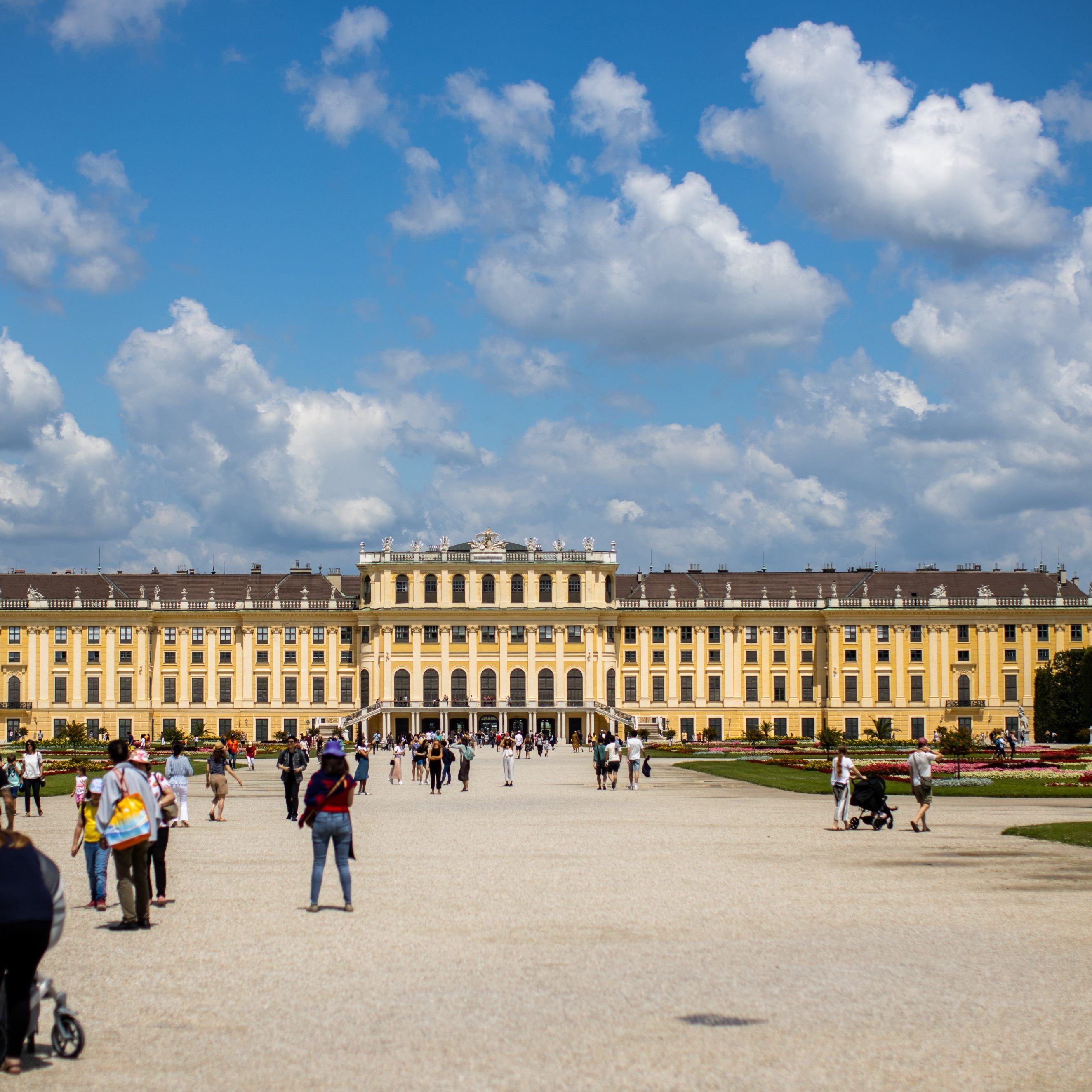 Im Wiener Schloss Schönbrunn wurde 2019 ein neuer Besucherrekord verzeichnet.