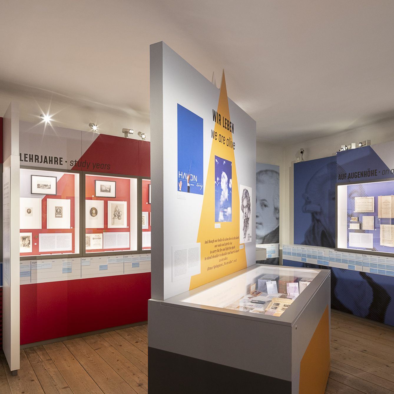 Das Mozarthaus in Wien würdigt Mozart, Haydn und Beethoven mit einer Sonderausstellung.