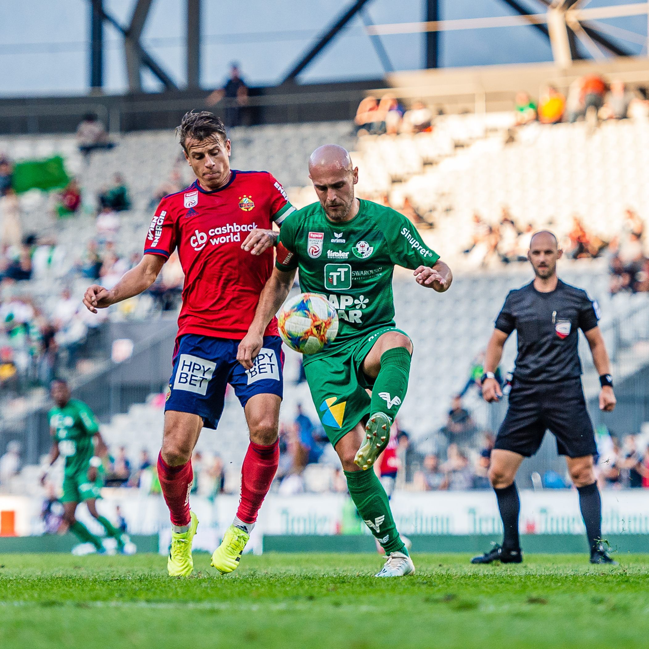 LIVE-Ticker zum Spiel Rapid Wien gegen WSG Tirol ab 17.00 Uhr.