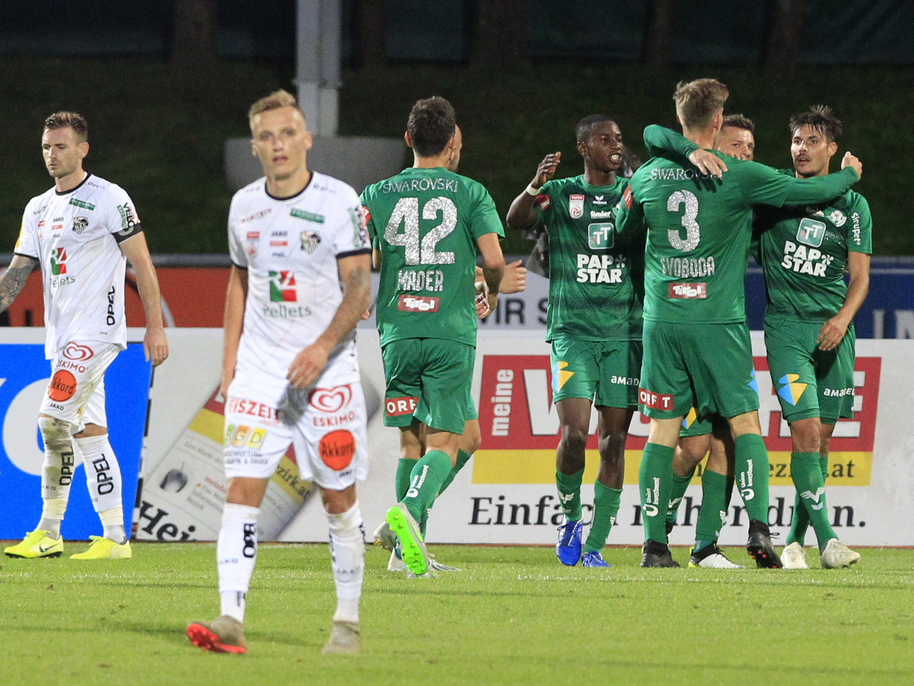 LIVE-Ticker zum Spiel WSG Tirol gegen WAC ab 17.00 Uhr. LIVE-Ticker zum Spiel WSG Tirol gegen WAC ab 17.00 Uhr.