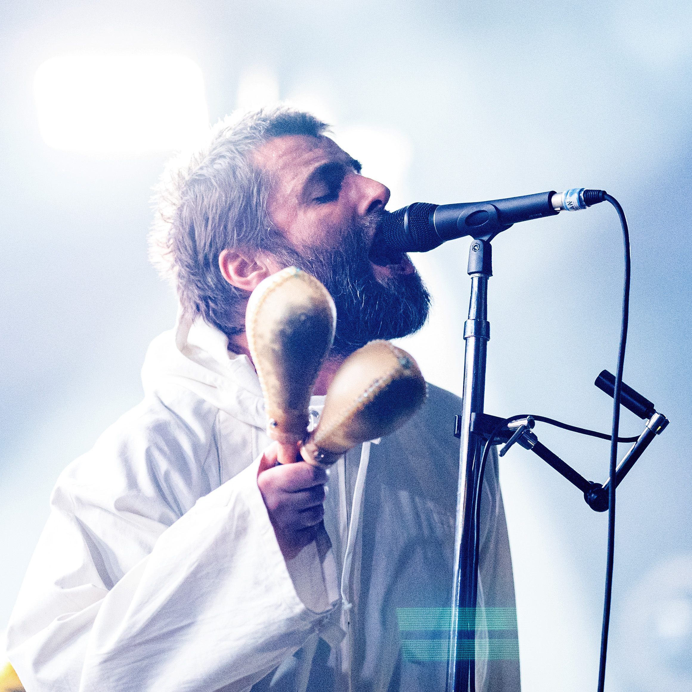 Liam Gallagher bei seinem ersten Solo-Konzert in Wien.